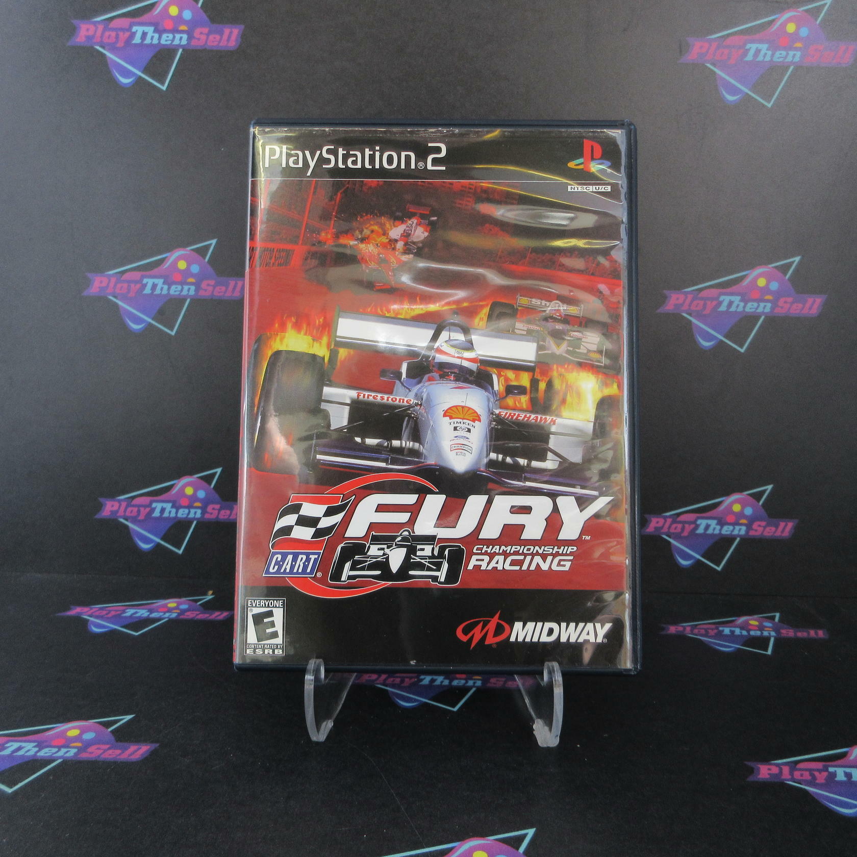 CART Fury Championship Racing PS2 PlayStation 2 AD Complete CIB - Very Good