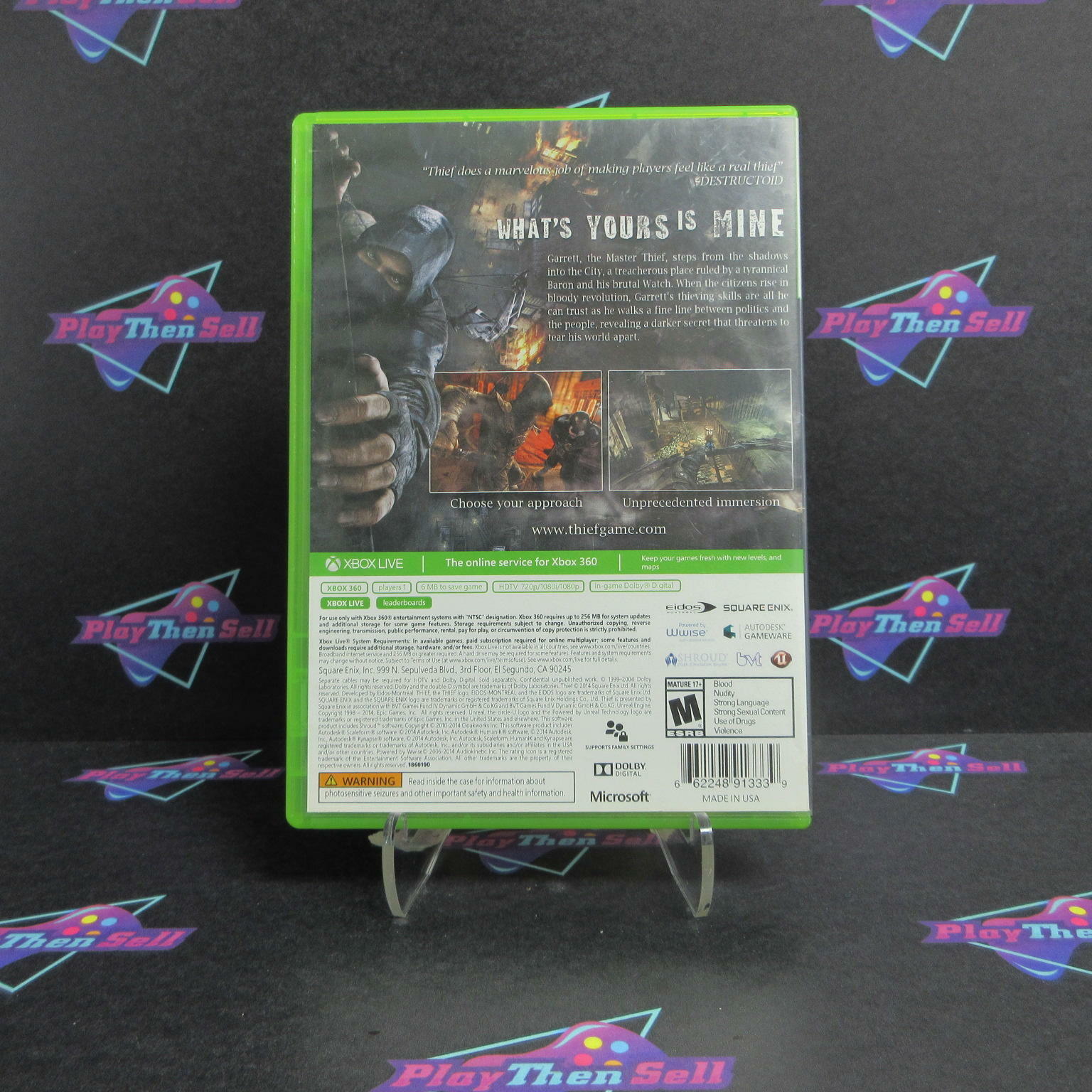 Thief Xbox 360 - Like New
