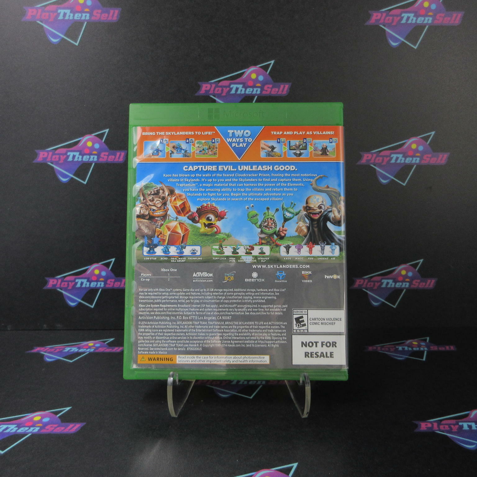 Skylanders Trap Team Xbox One Game Only - Like New