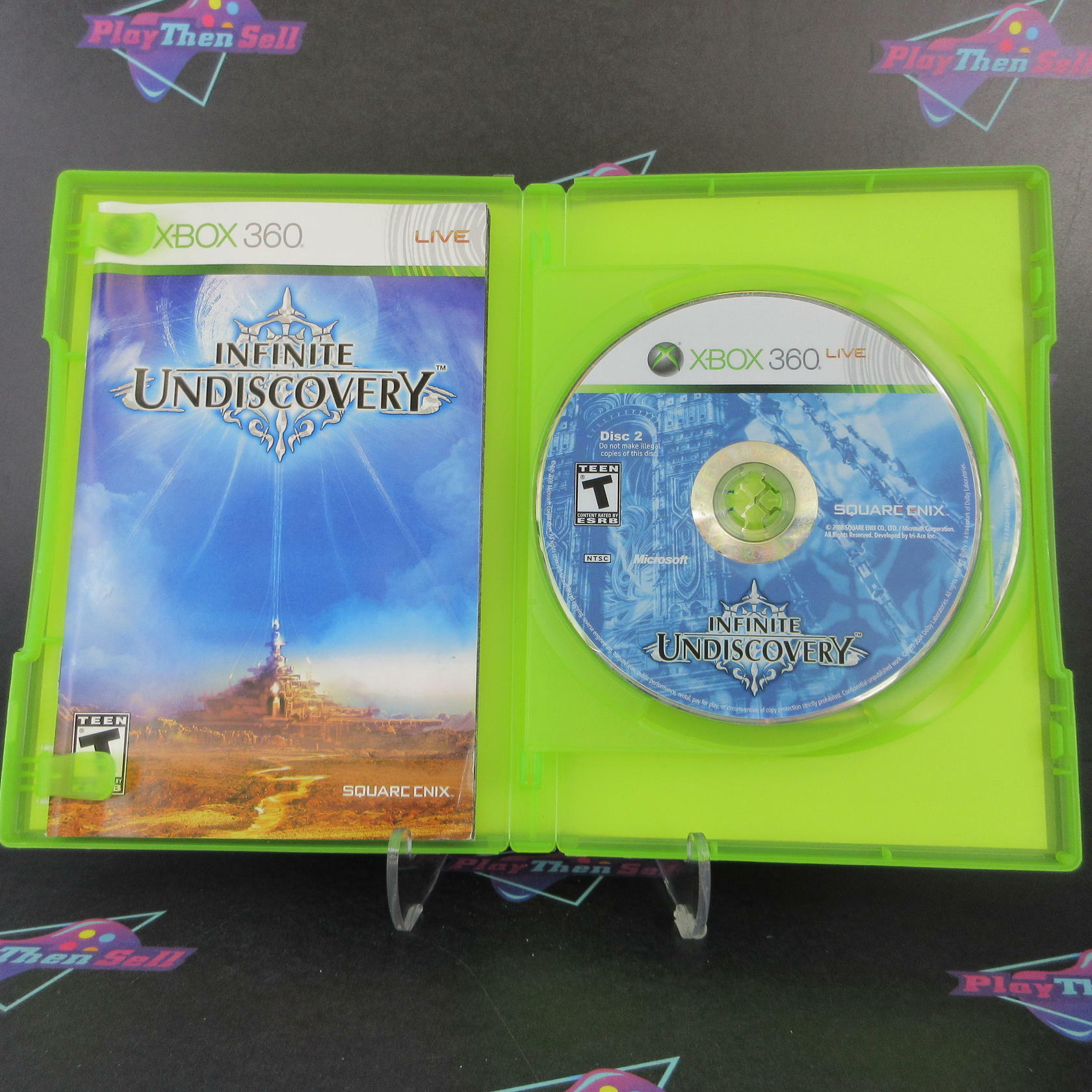 Infinite Undiscovery Xbox 360 + Reg Card - Like New