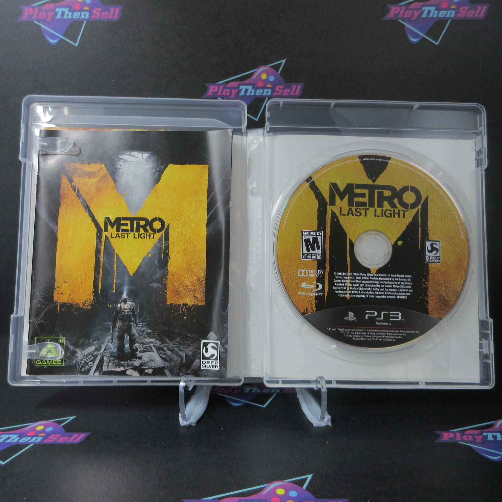 Metro Last Light Limited Edition PS3 PlayStation 3 - Like New