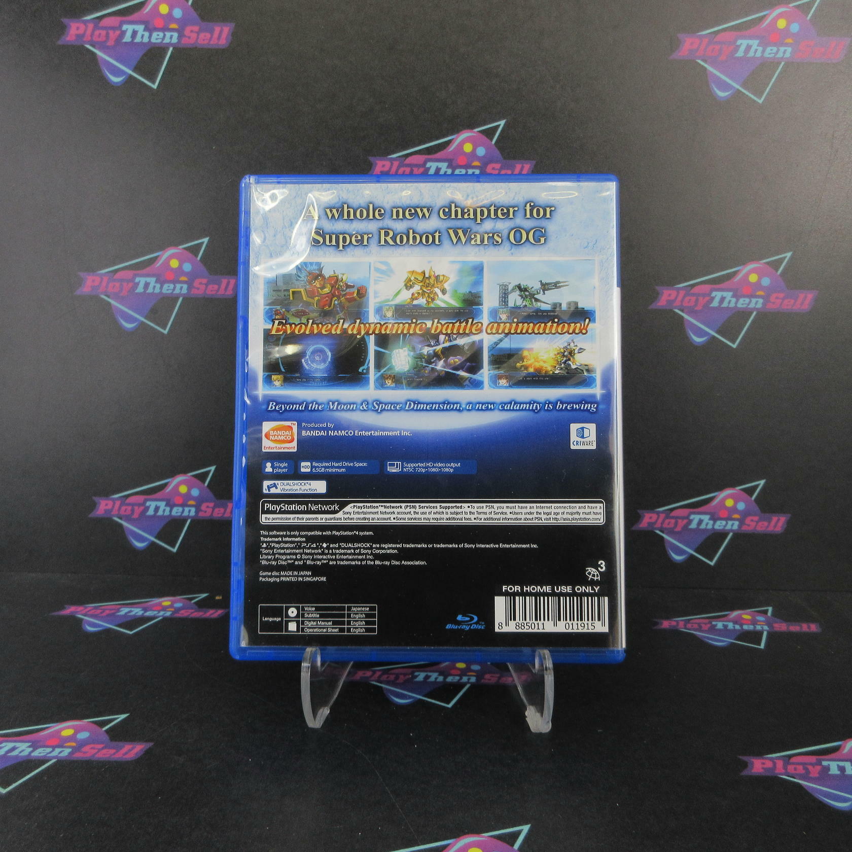 Super Robot Wars OG The Moon Dwellers PS4 PlayStation 4 - Like New