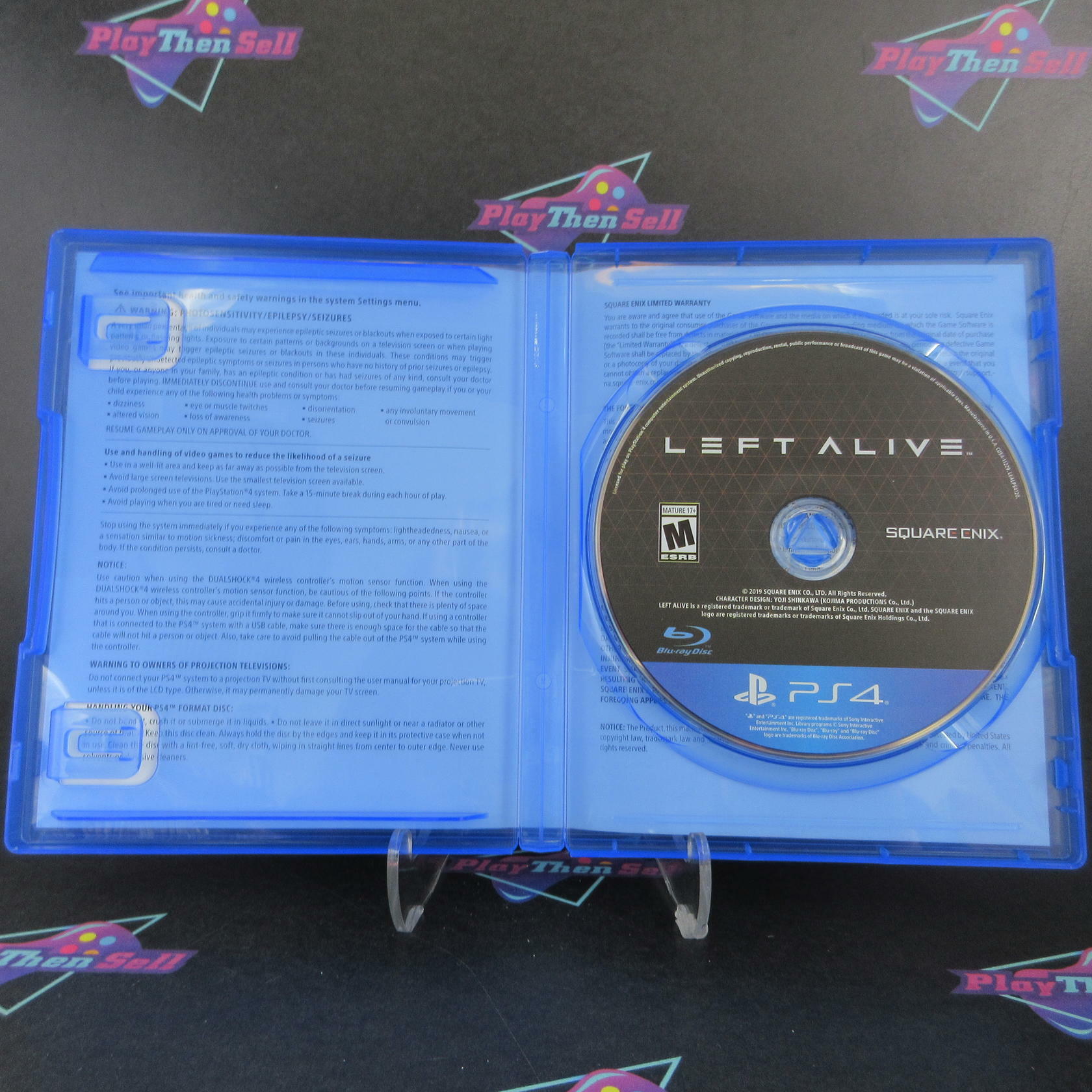 Left Alive Day One Edition PS4 PlayStation 4 - Like New