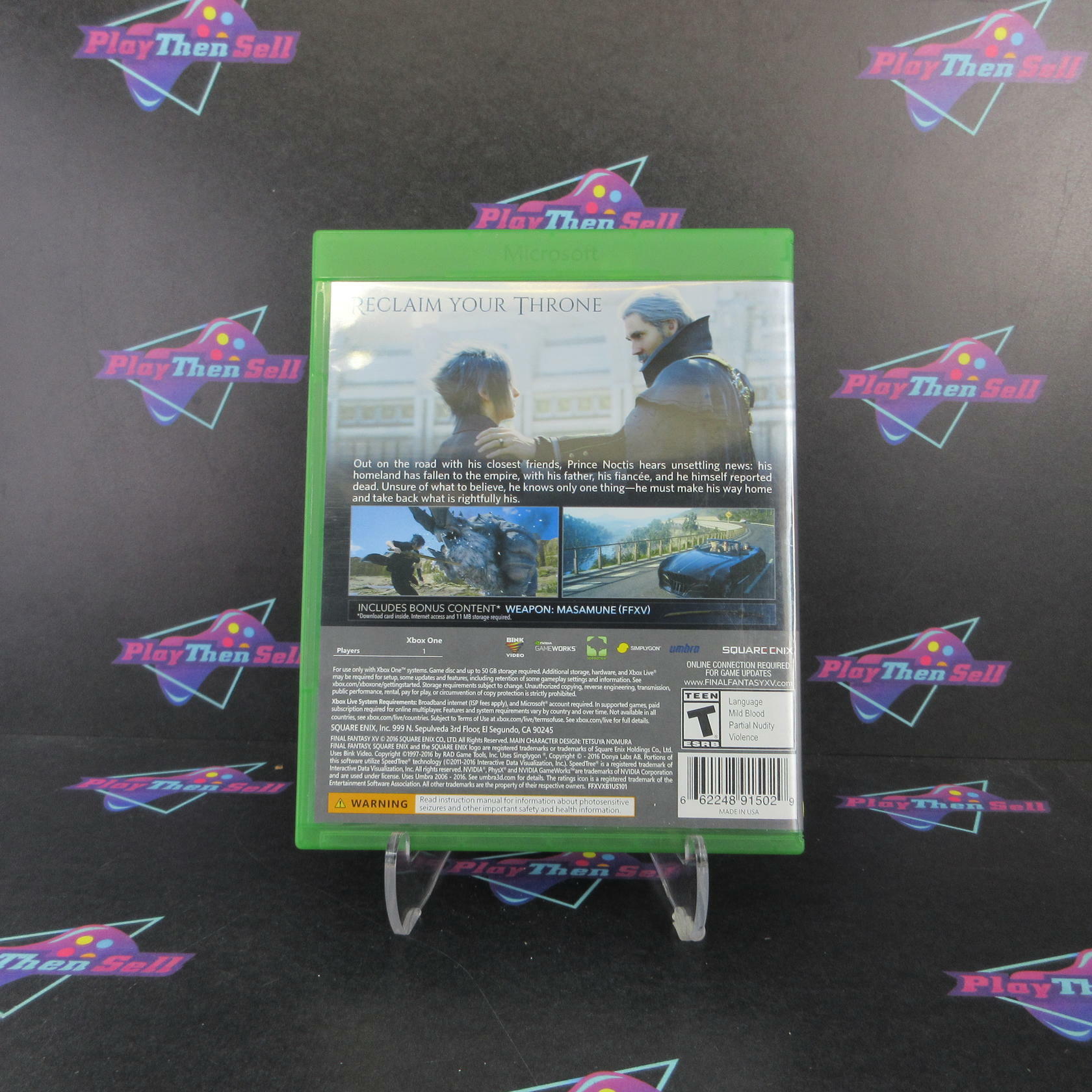 Final Fantasy XV Day One Edition Xbox One - Like New