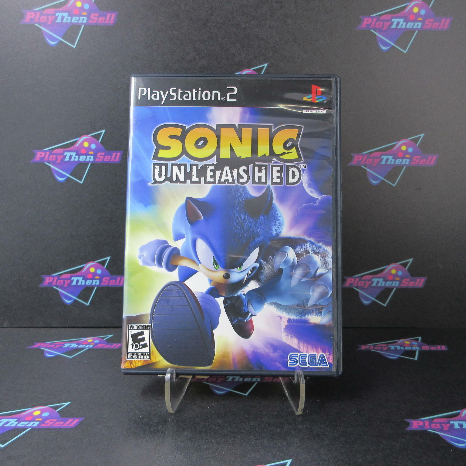 Sonic Unleashed PS2 PlayStation 2 - Very Good