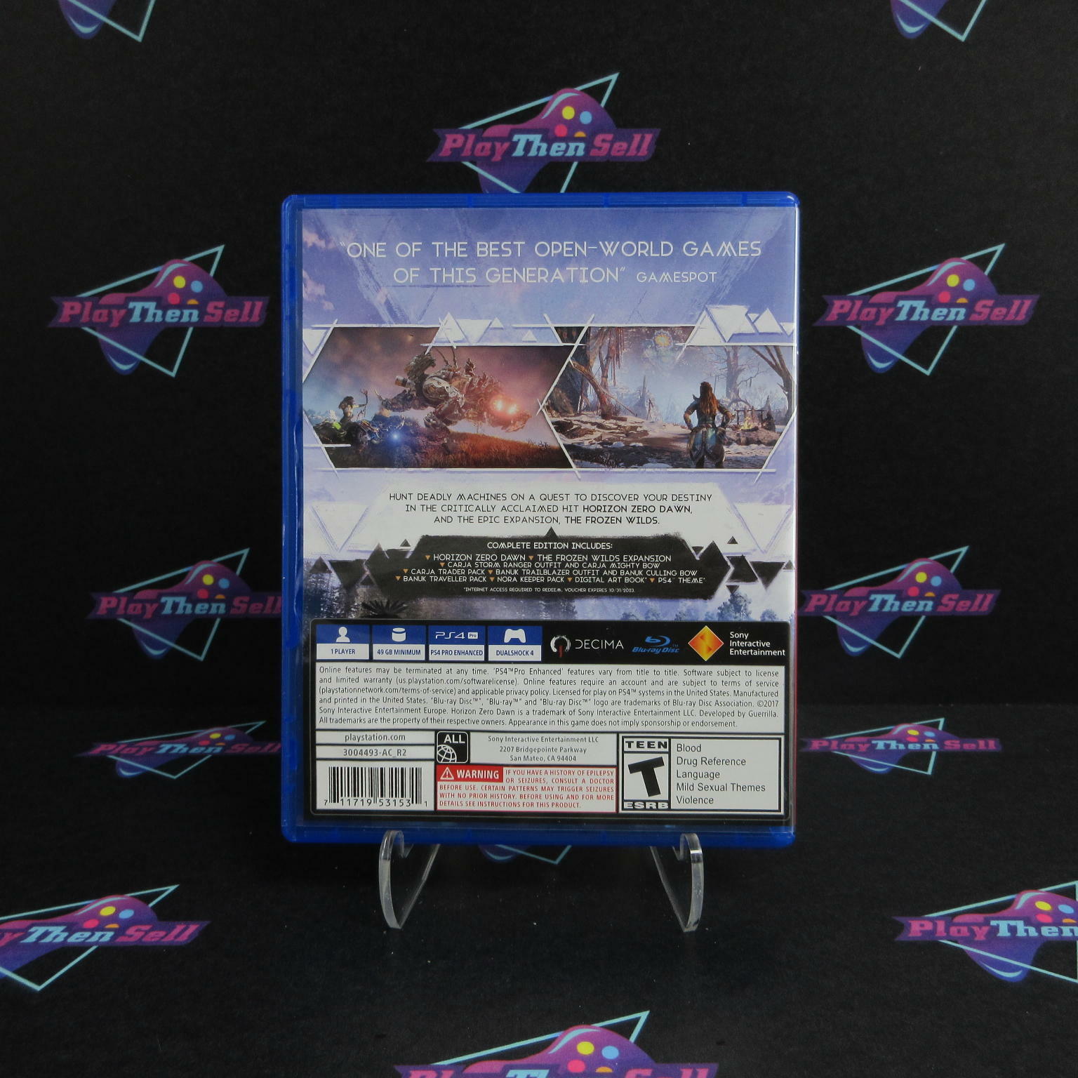 Horizon Zero Dawn Complete Edition PlayStation Hits PlayStation 4 - Like New