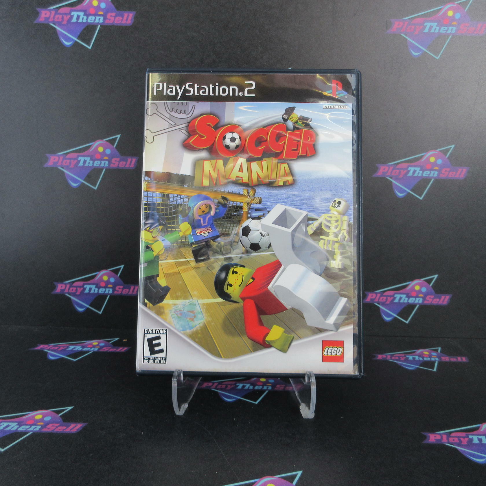 LEGO Soccer Mania PS2 PlayStation 2 + Reg Card - Like New