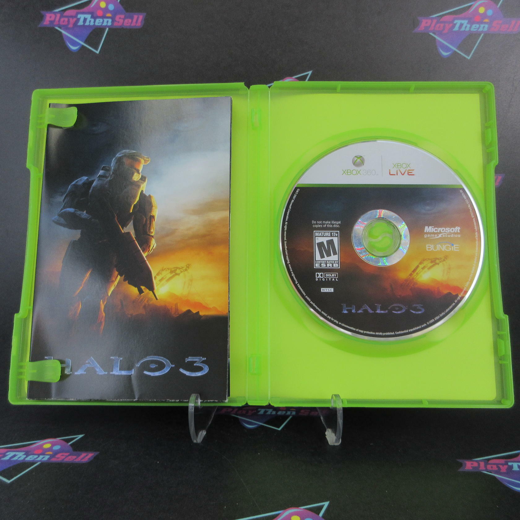 Halo 3 Xbox 360 + Poster Complete - Excellent