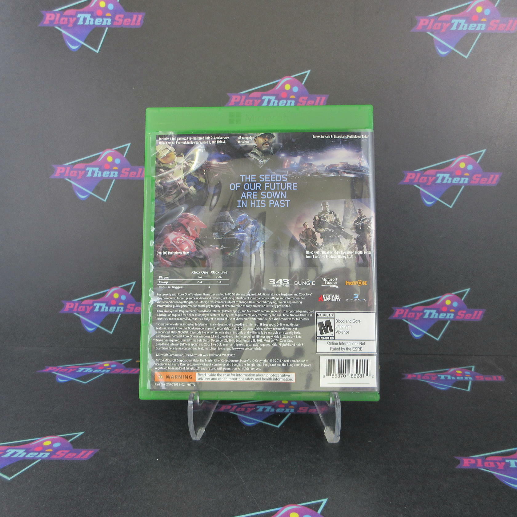 Halo The Master Chief Collection Xbox One Complete - Excellent