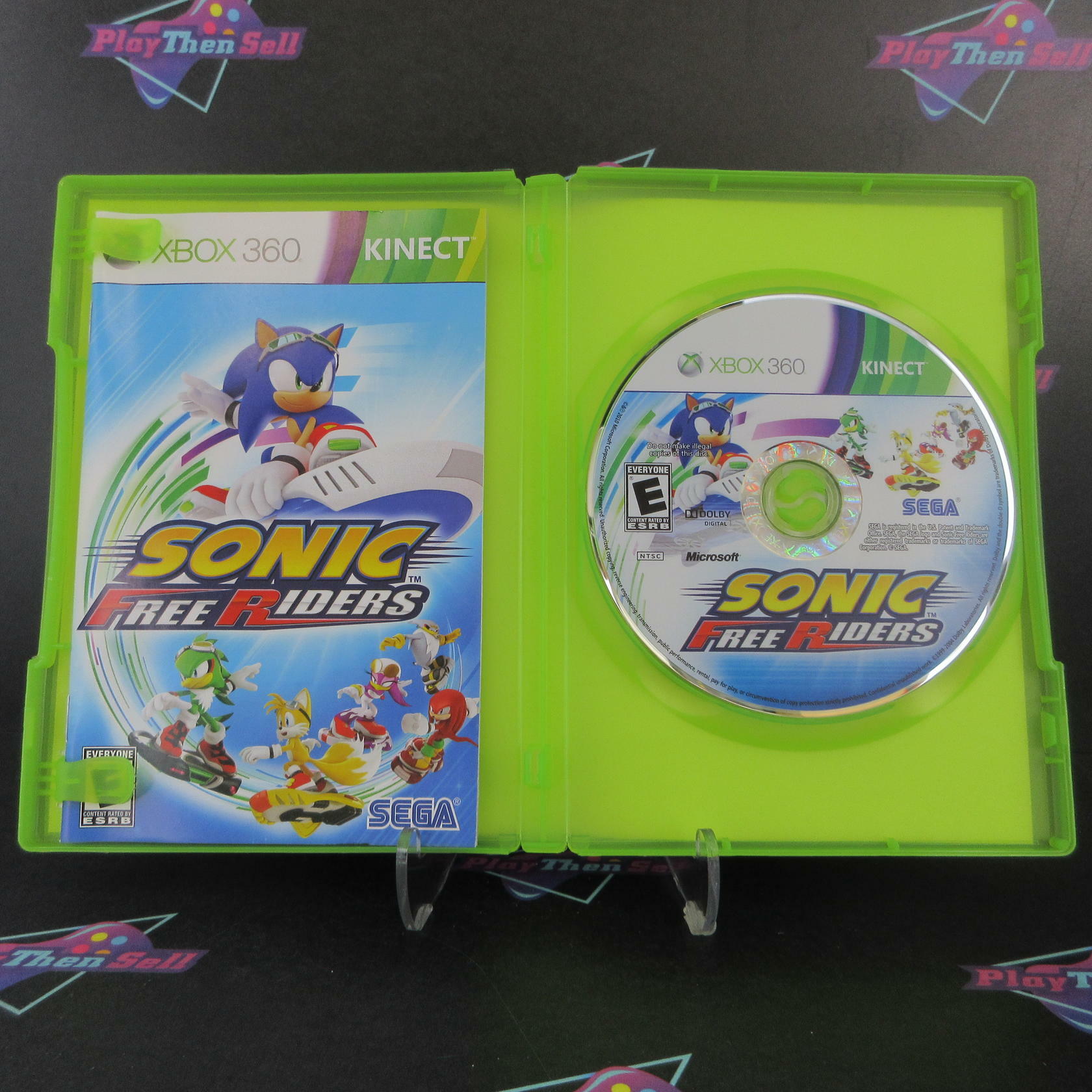 Sonic Free Riders Xbox 360 Complete - Excellent