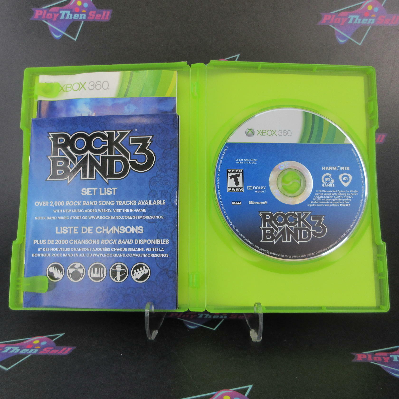 Rock Band 3 Xbox 360 Complete - Excellent
