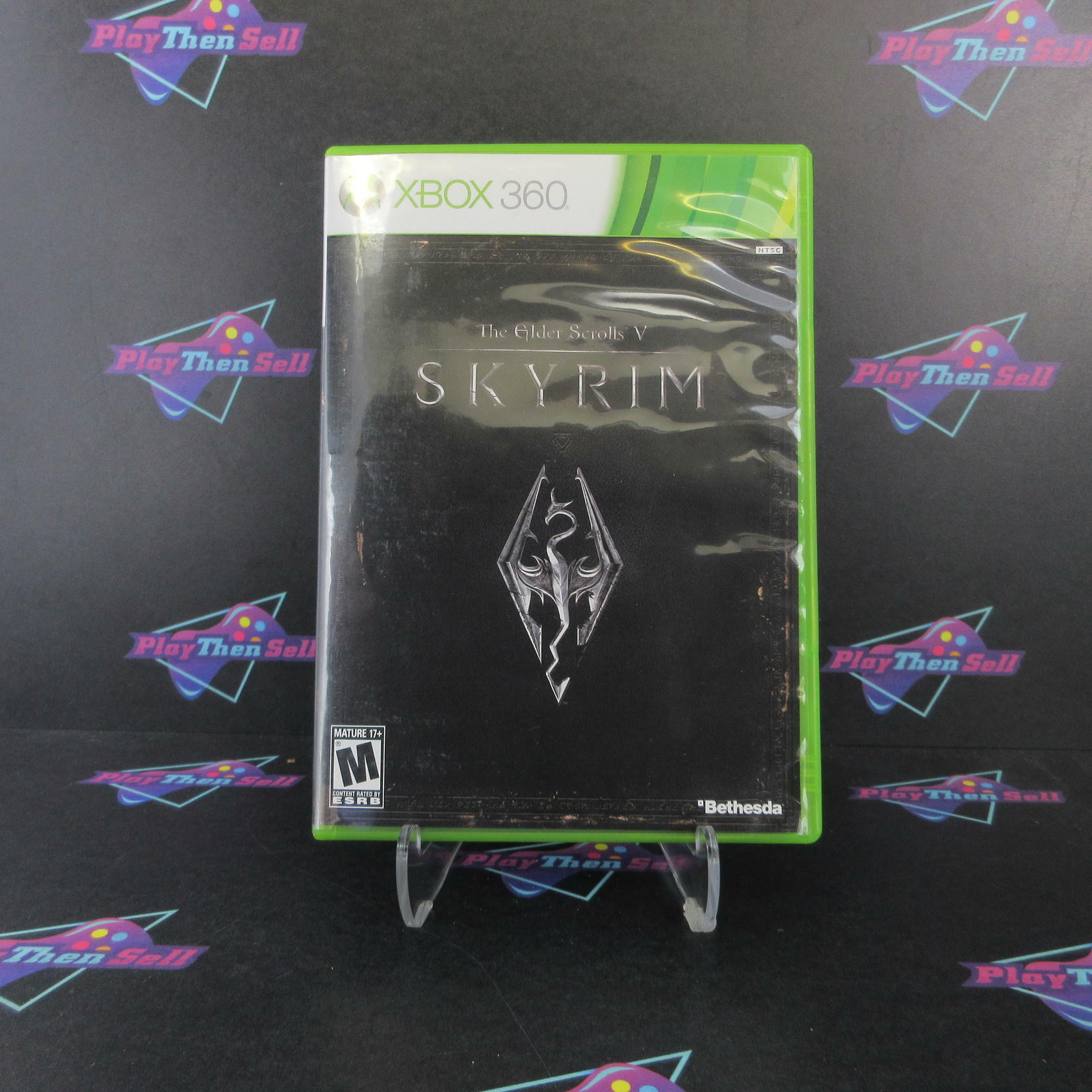 The Elder Scrolls V Skyrim Xbox 360 + Map Complete - Excellent