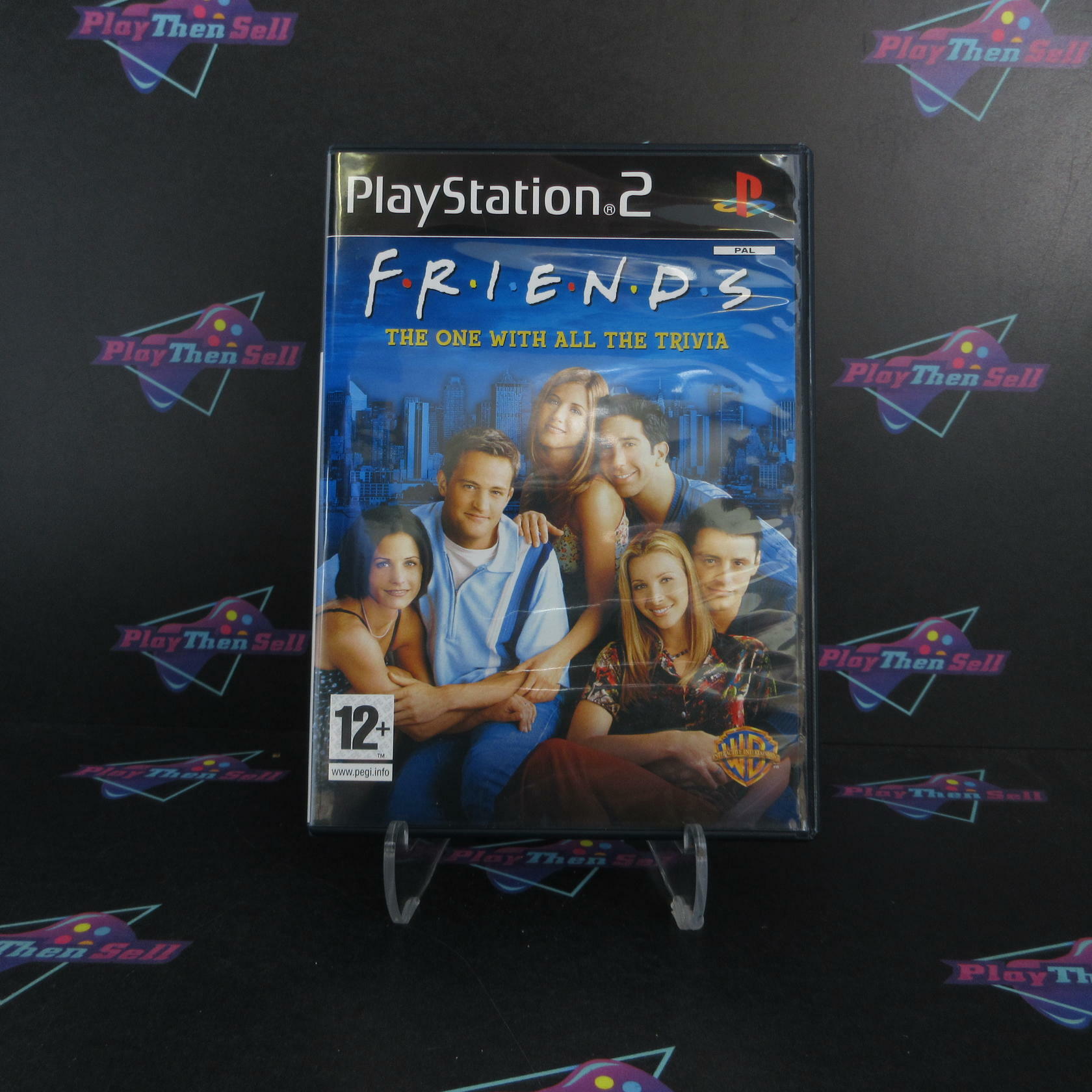 Friends The One with All Trivia PS2 PlayStation 2 - PAL Region Locked - Like New