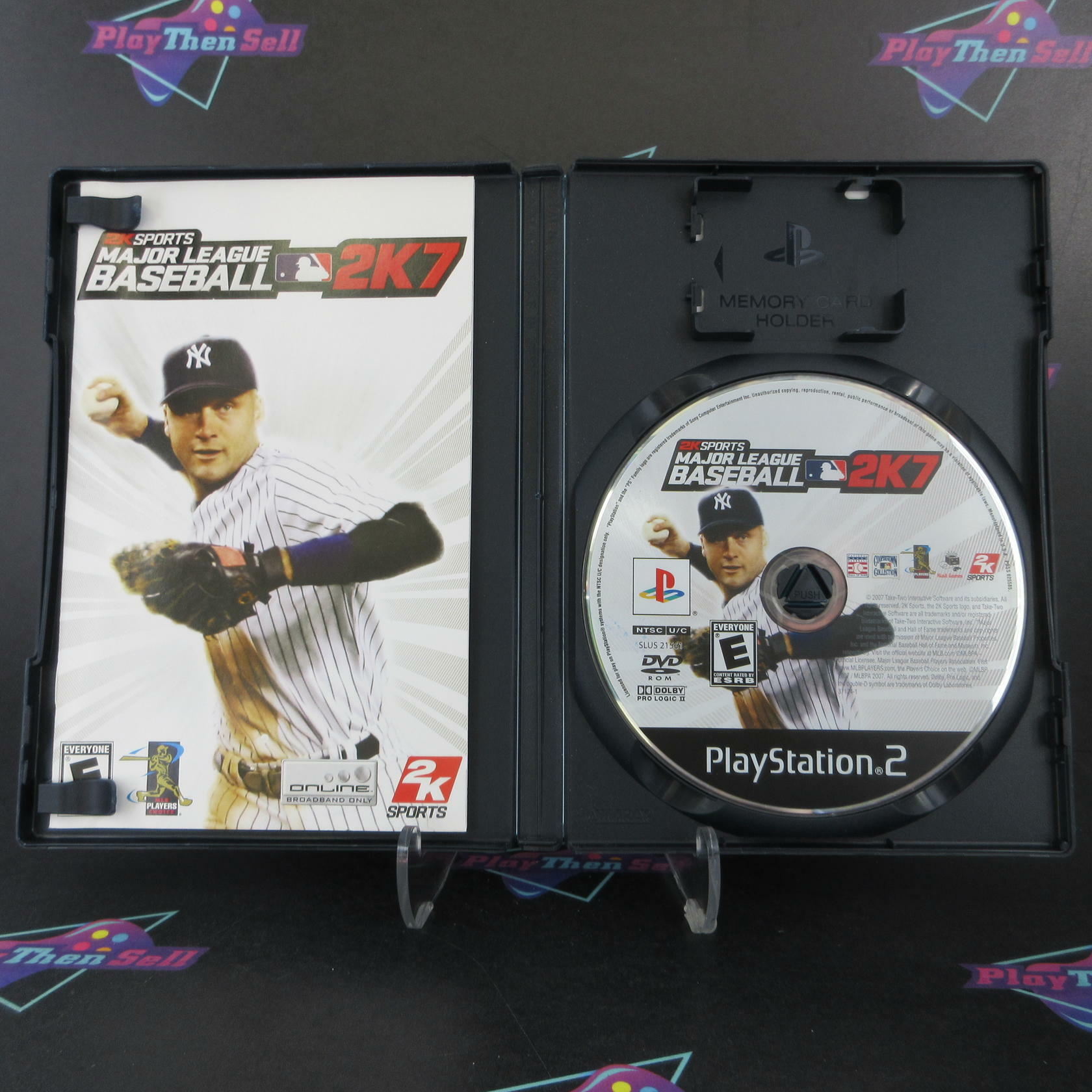 Major League Baseball 2K7 PS2 PlayStation 2 Complete - Excellent