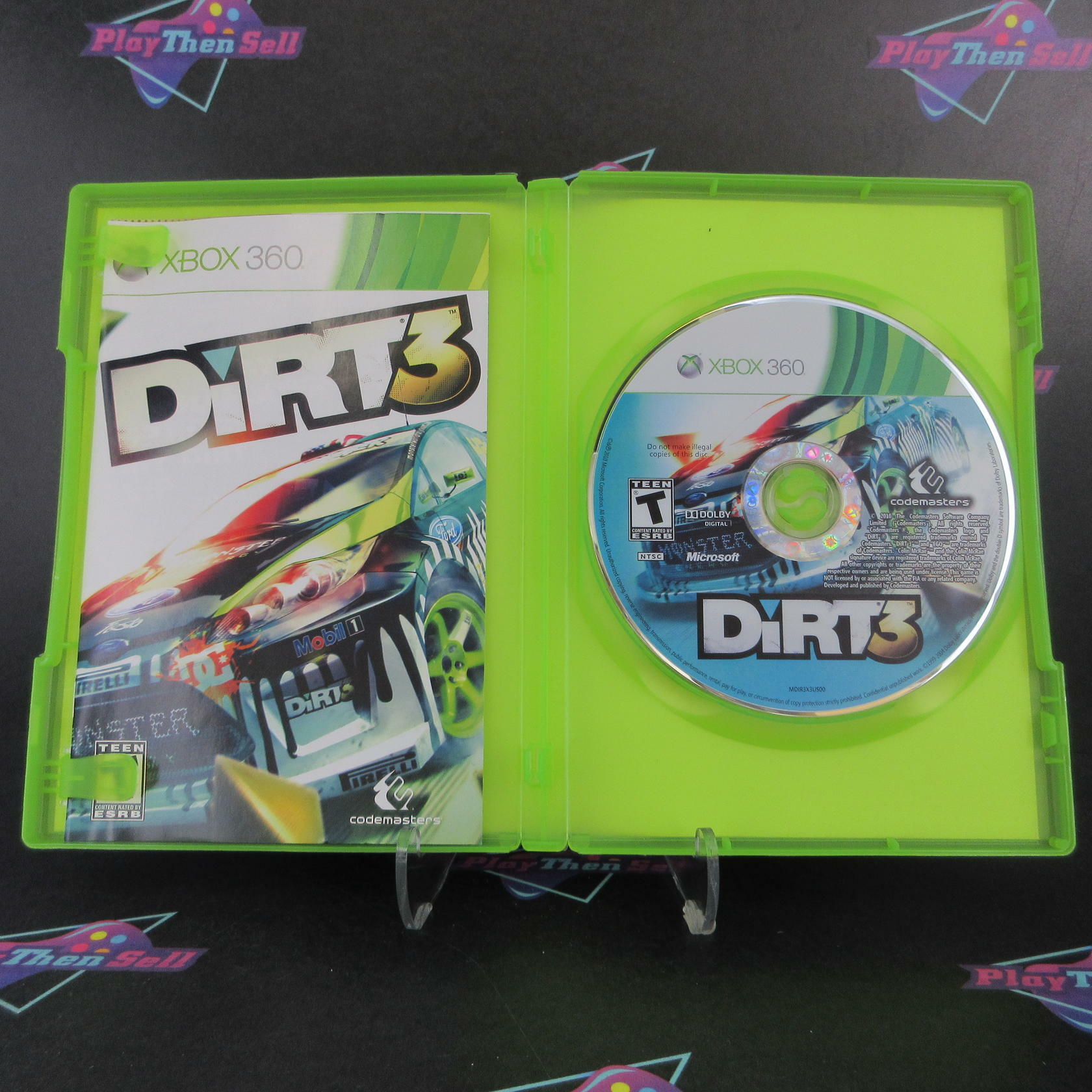 Dirt 3 Xbox 360 Complete - Excellent
