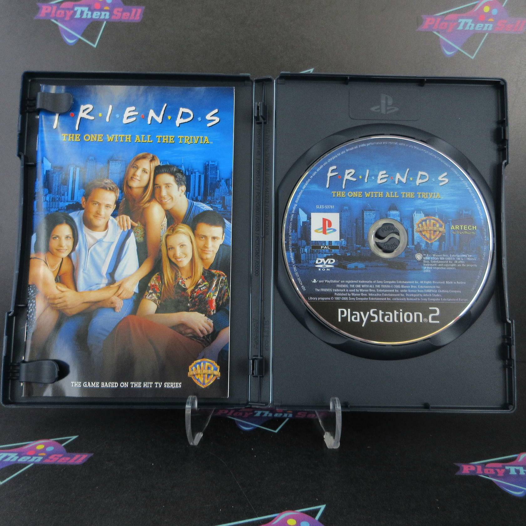 Friends The One with All Trivia PS2 PlayStation 2 - PAL Region Locked - Like New