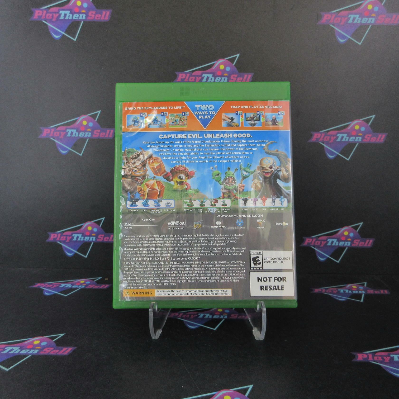 Skylanders Trap Team Xbox One Complete - Excellent