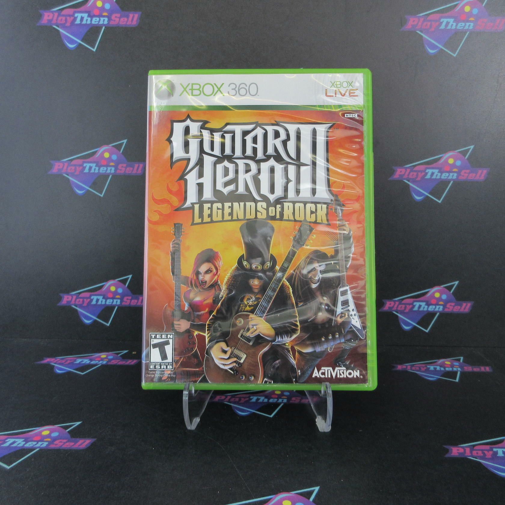 Guitar Hero 3 Legends Of Rock Xbox 360 Complete - Excellent