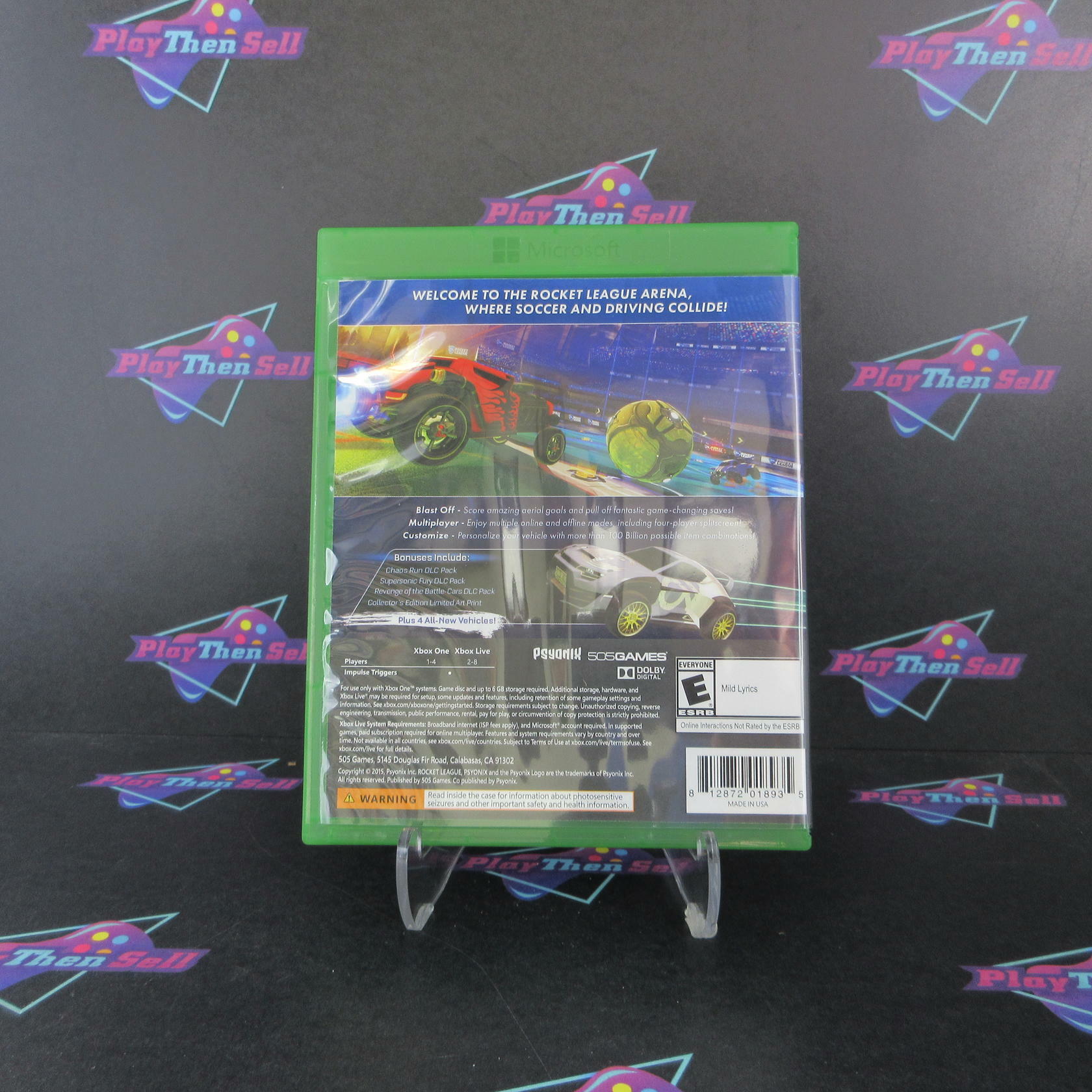 Rocket League Collector's Edition Xbox One + Art Print Complete - Excellent