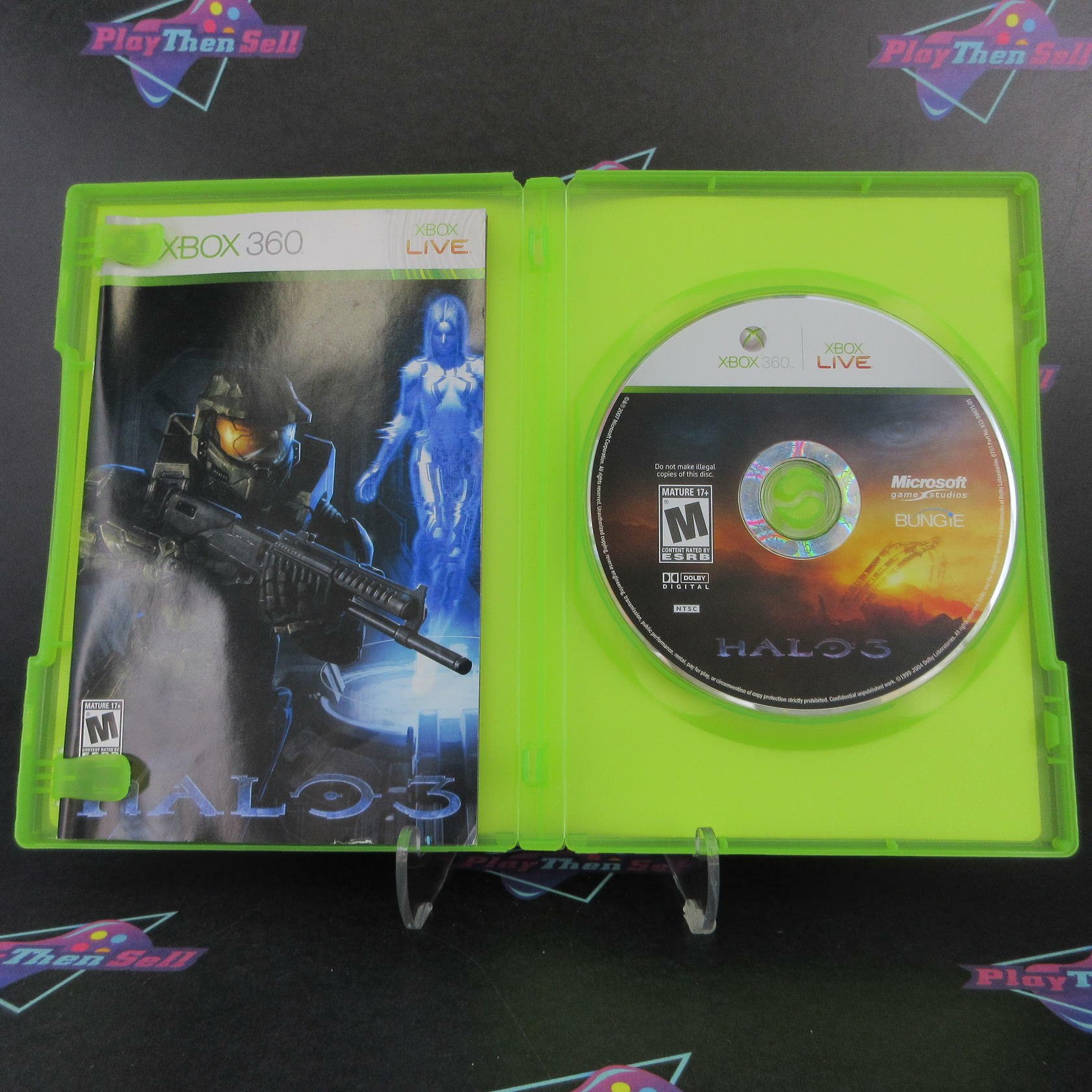 Halo 3 Xbox 360 + Poster Complete - Excellent