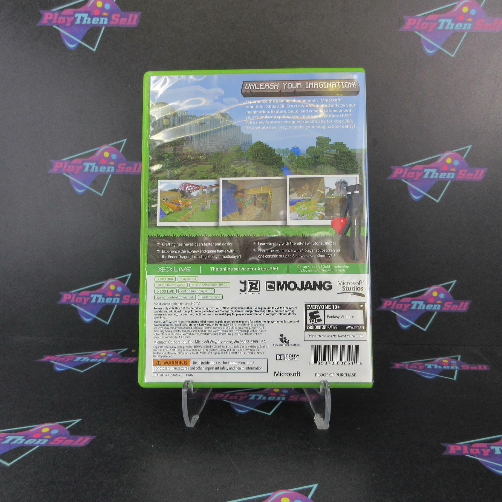 Minecraft Xbox 360 Complete - Excellent