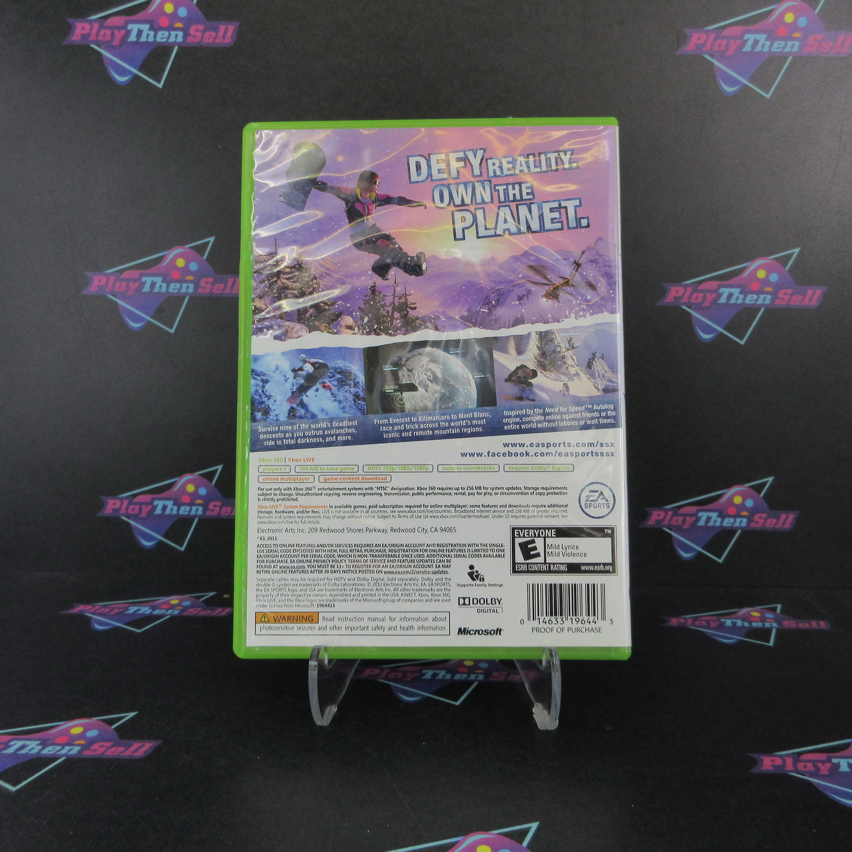 SSX Xbox 360 Complete - Excellent