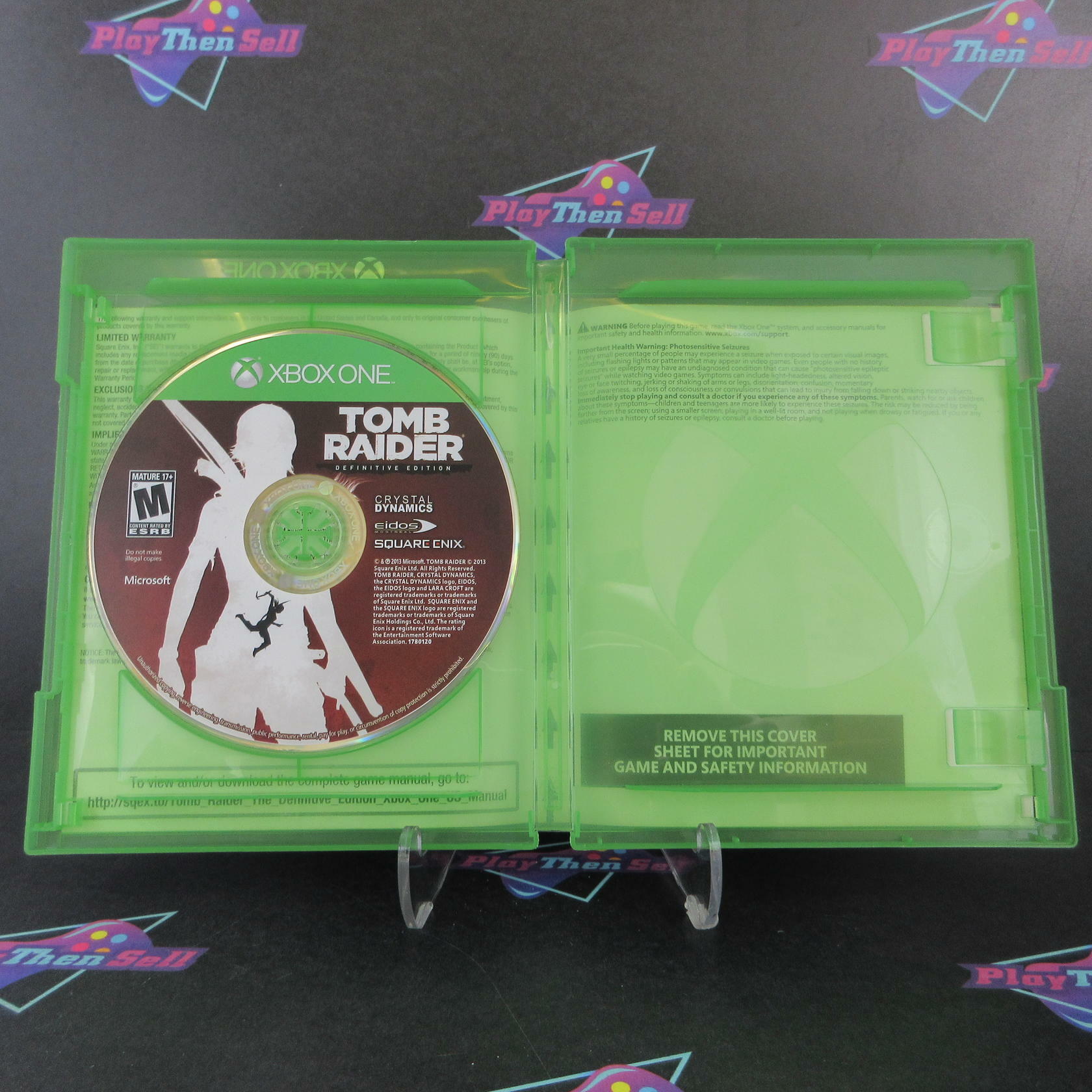 Tomb Raider Definitive Edition Xbox One Complete - Excellent