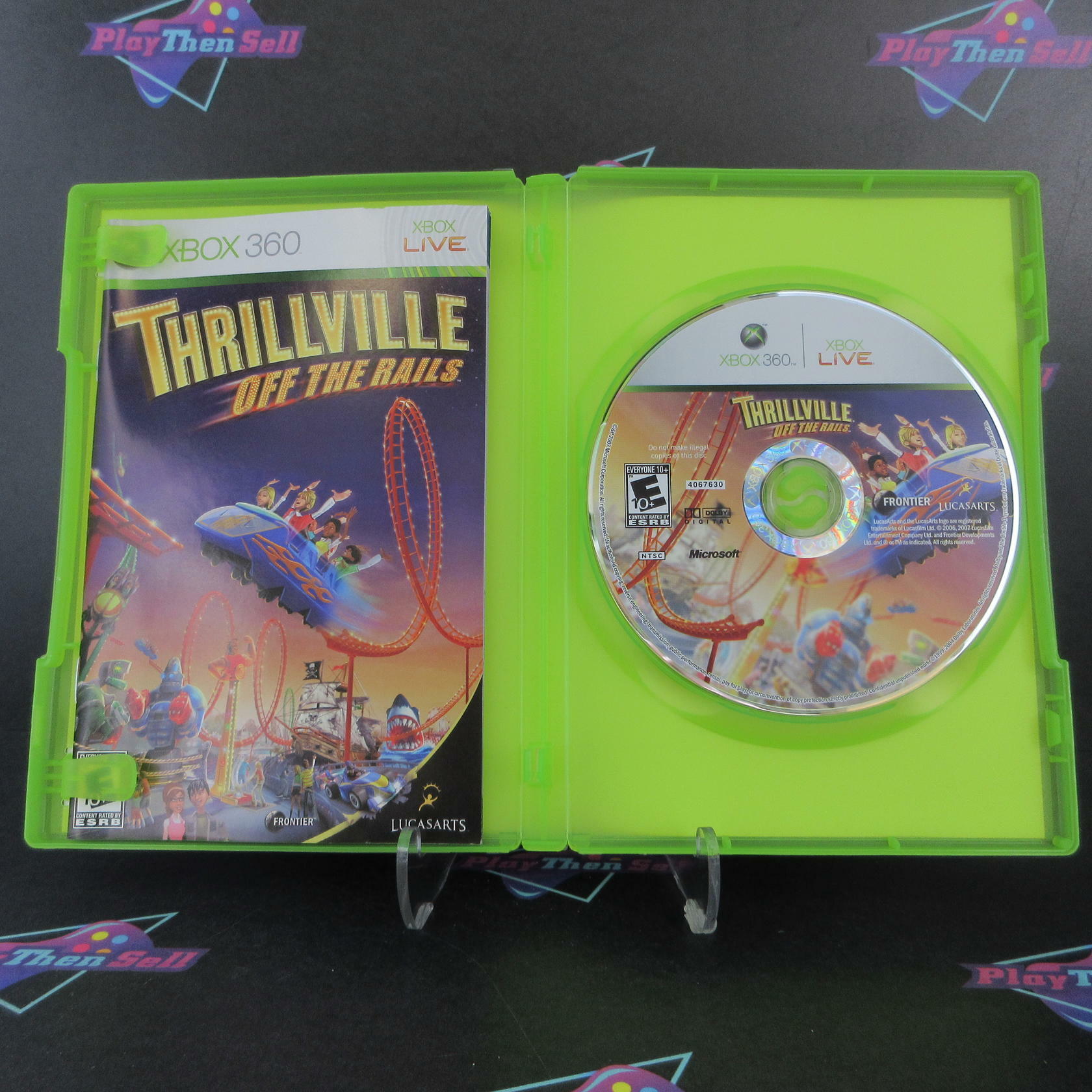 Thrillville Off the Rails Xbox 360 Complete - Excellent