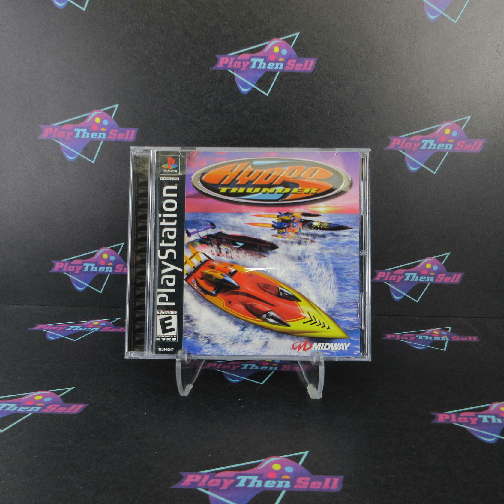 Hydro Thunder PS1 PlayStation 1 + Reg Card - Like New