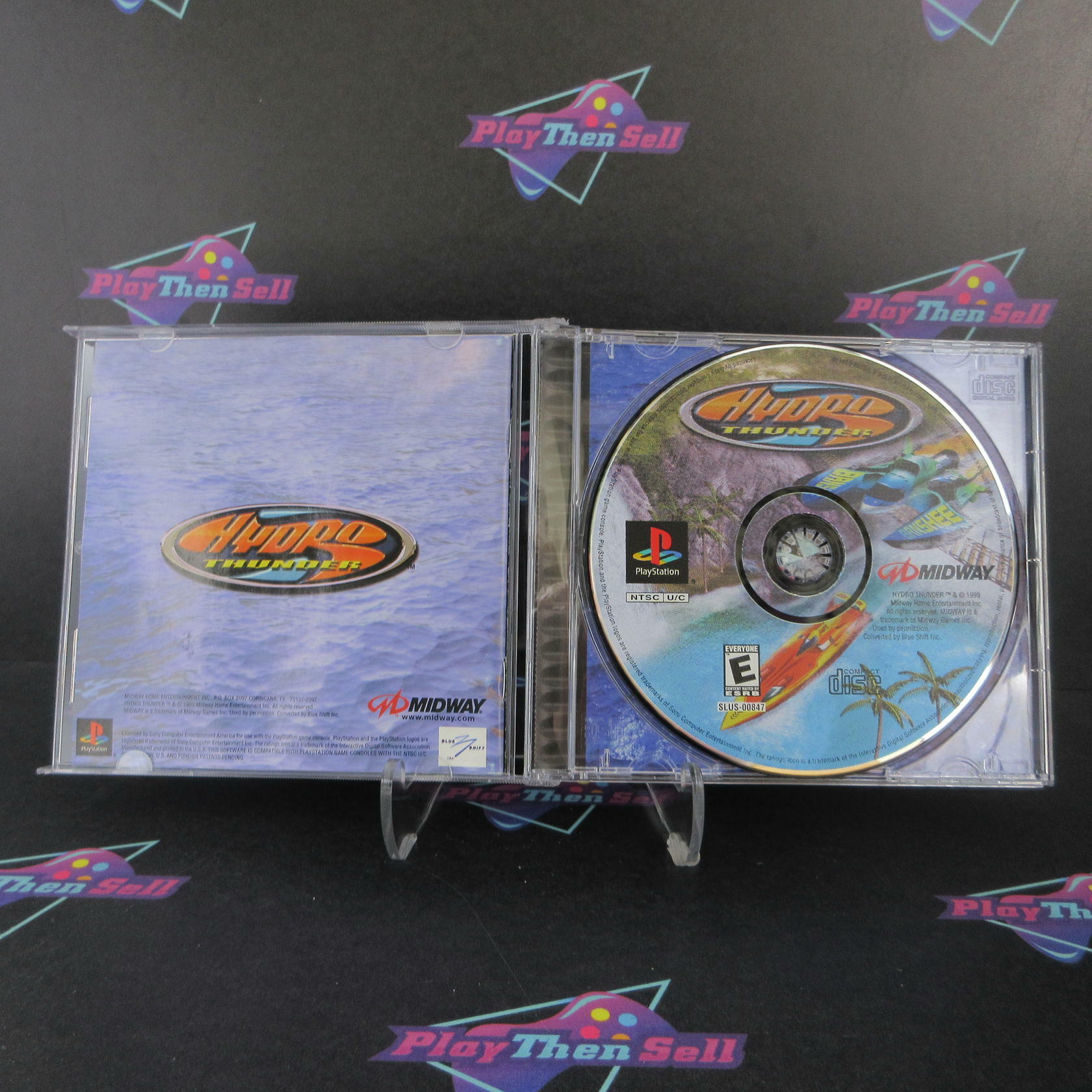 Hydro Thunder PS1 PlayStation 1 + Reg Card - Like New