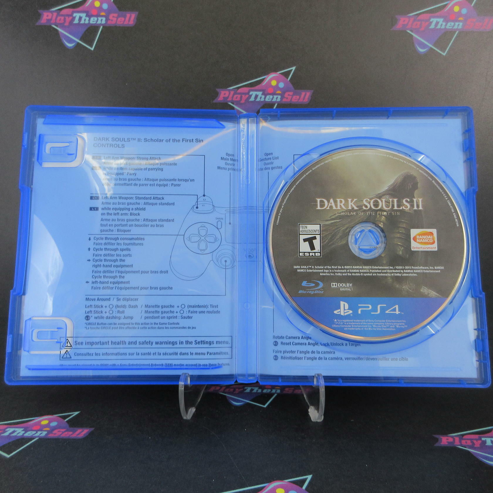 Dark Souls II Scholar of the First Sin PS4 PlayStation 4 Complete - Excellent