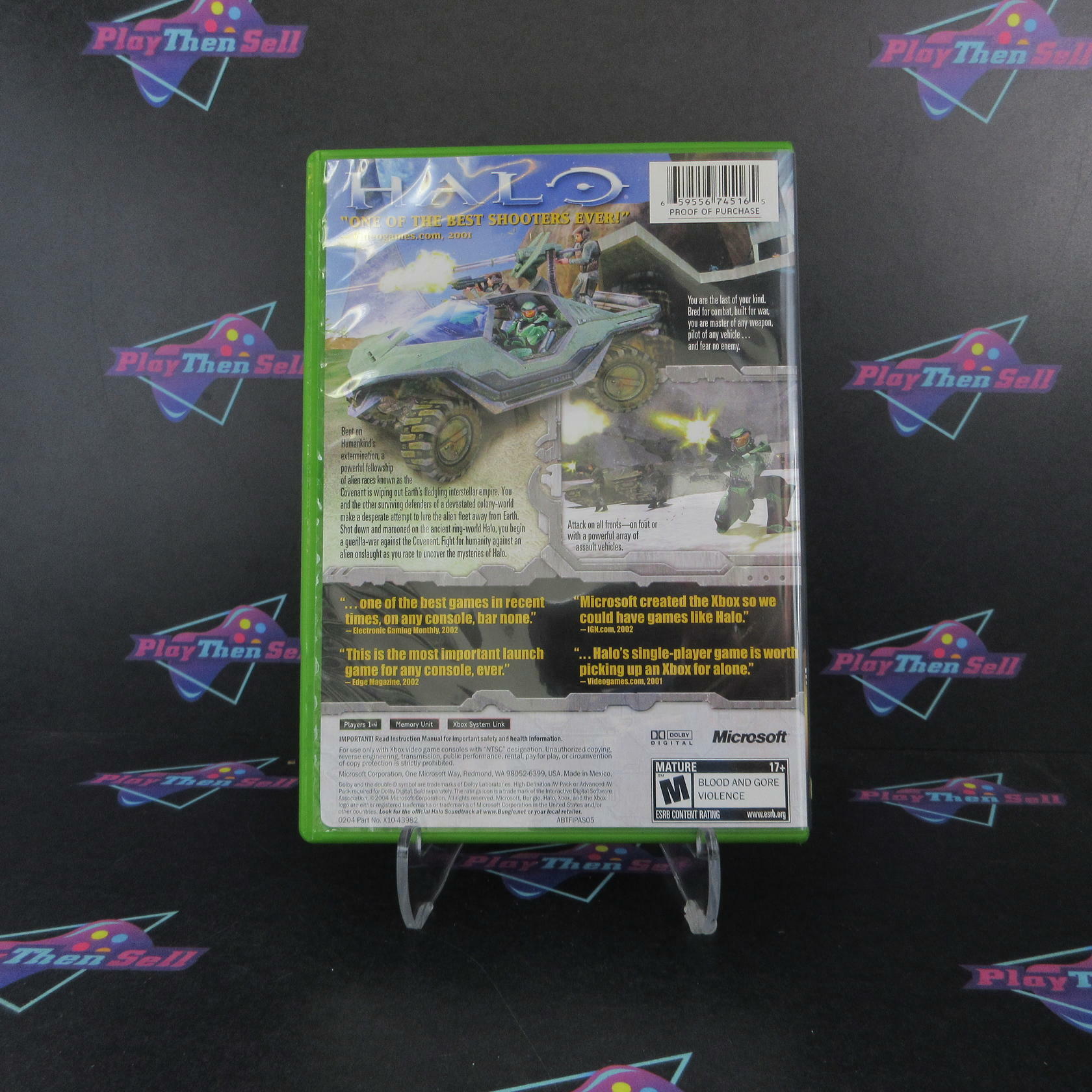 Halo Combat Evolved Game of The Year Xbox Complete - Refurbished