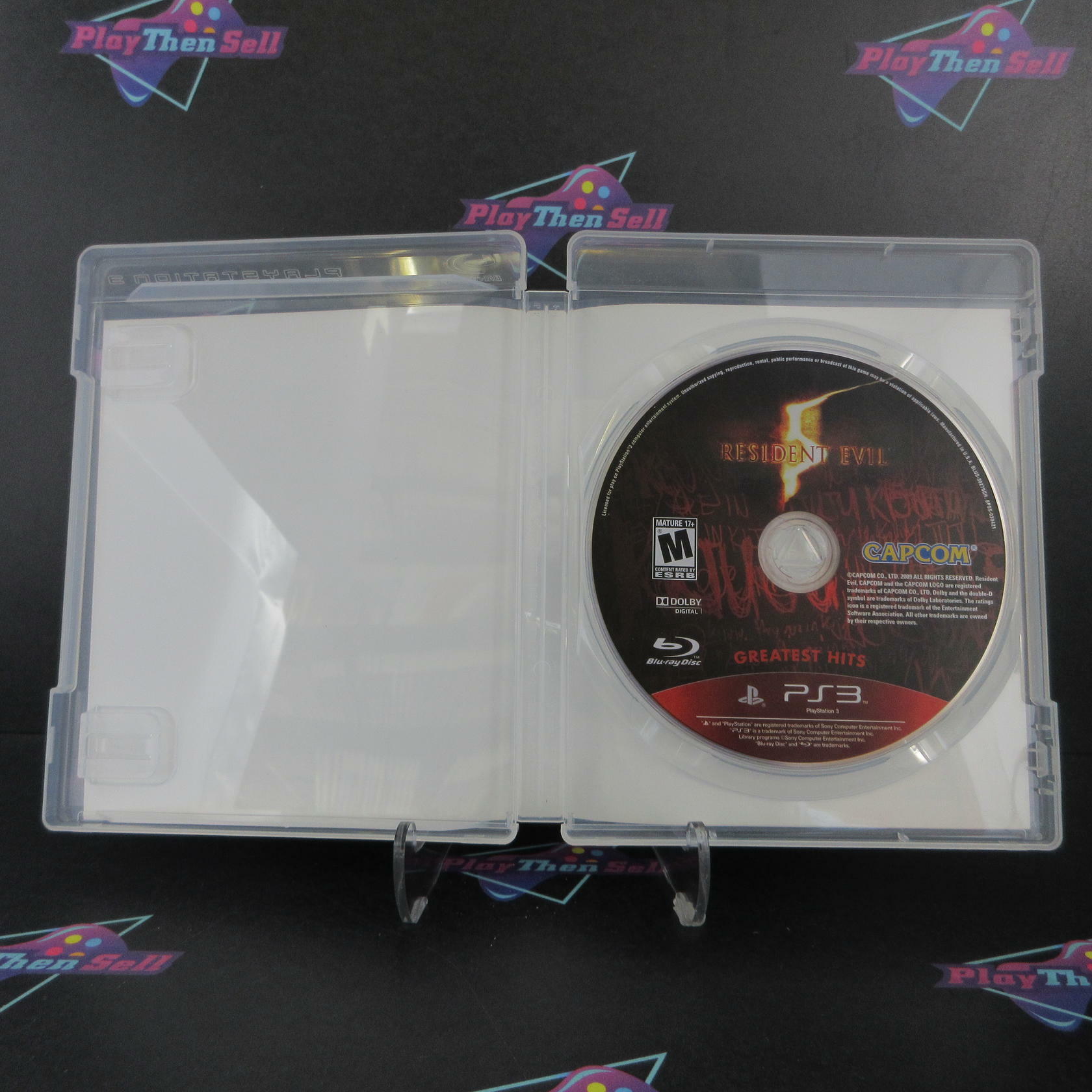 Resident Evil 5 PS3 PlayStation 3 GH - Very Good