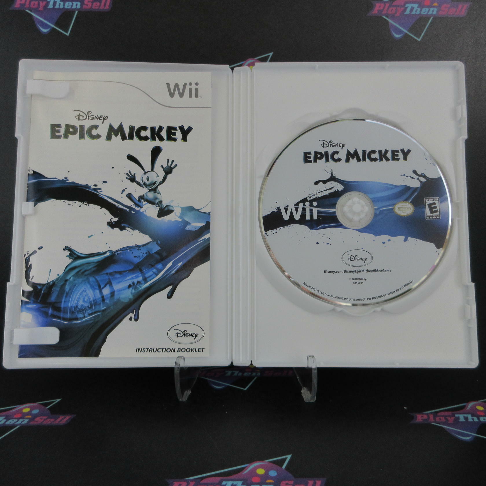 Disney Epic Mickey Nintendo Wii Complete - Excellent