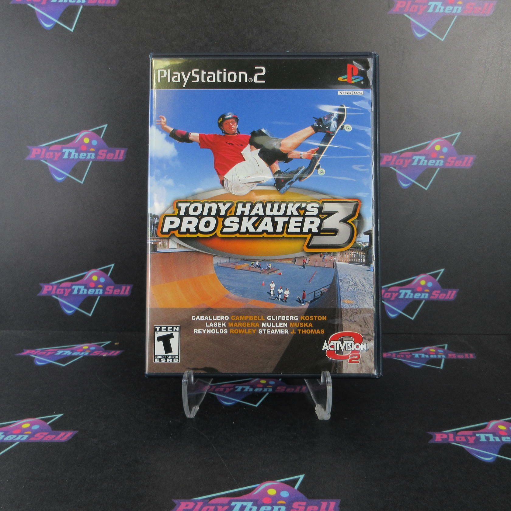 Tony Hawk's Pro Skater 3 PS2 PlayStation 2 + Reg Card Complete - Excellent