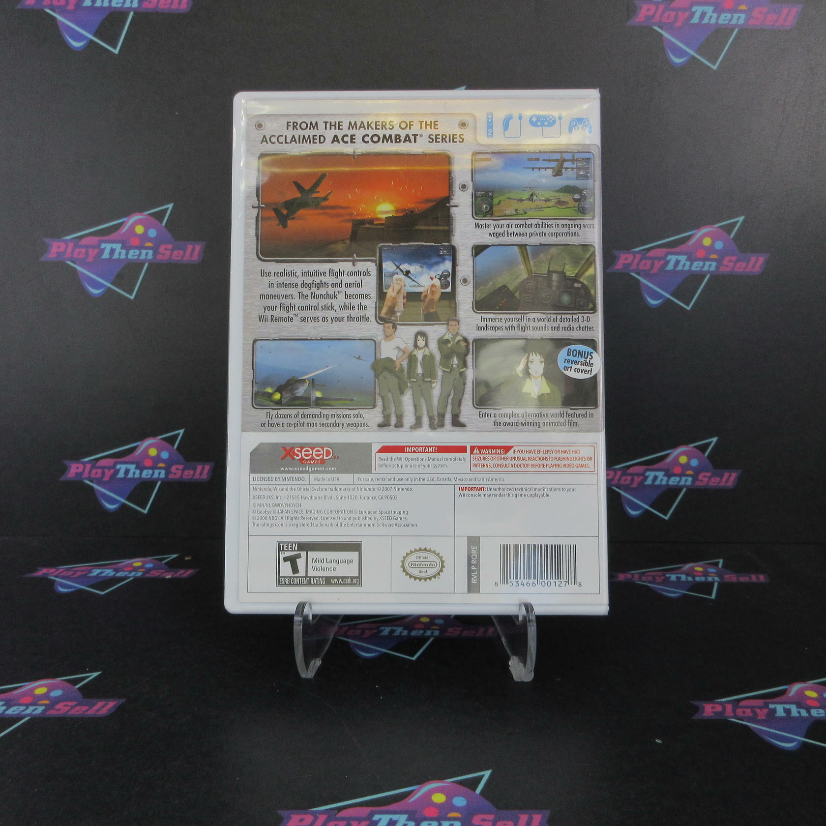 The Sky Crawlers Innocent Aces Nintendo Wii Complete - Excellent