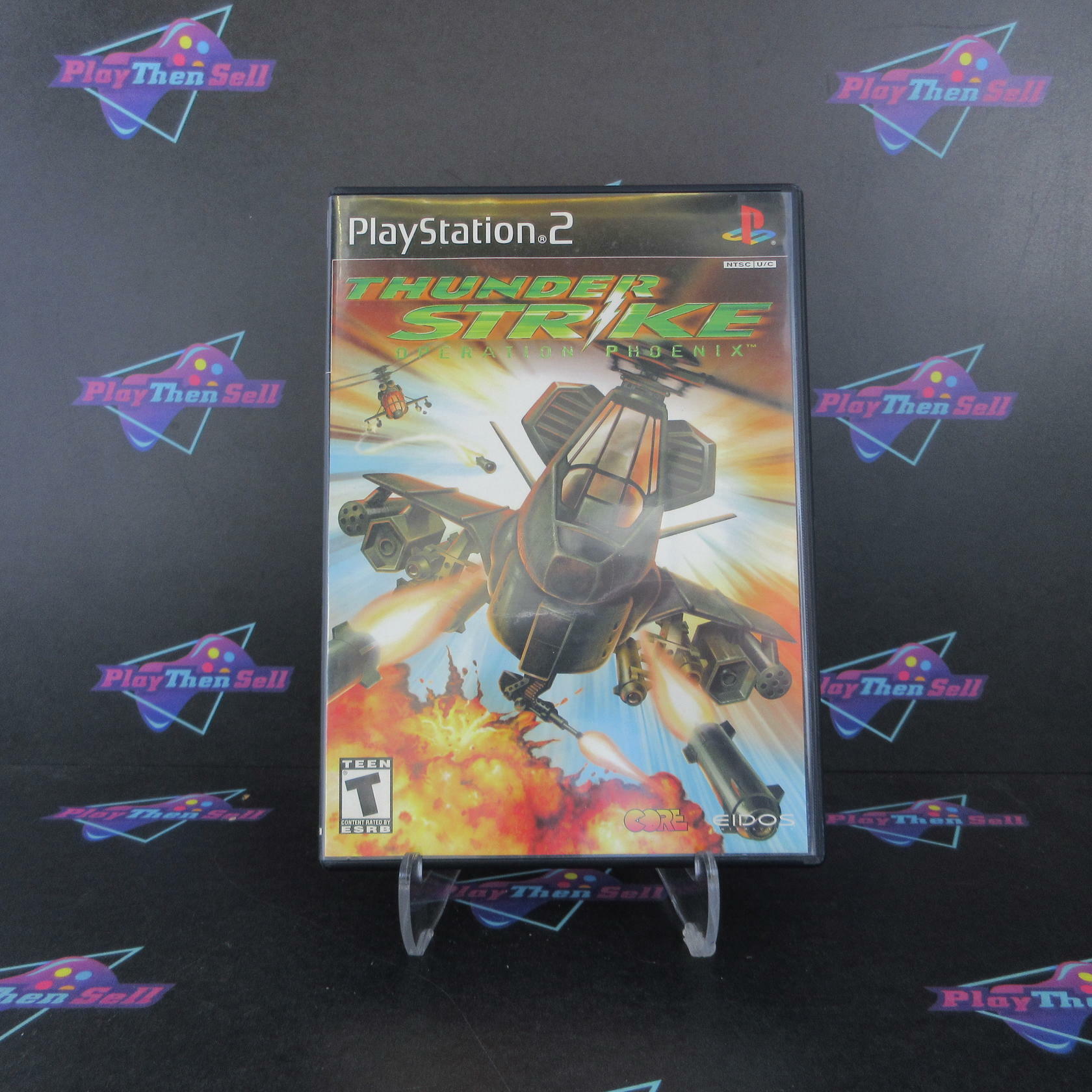 Thunderstrike Operation Phoenix PS2 PlayStation 2 DD/NM - Very Good