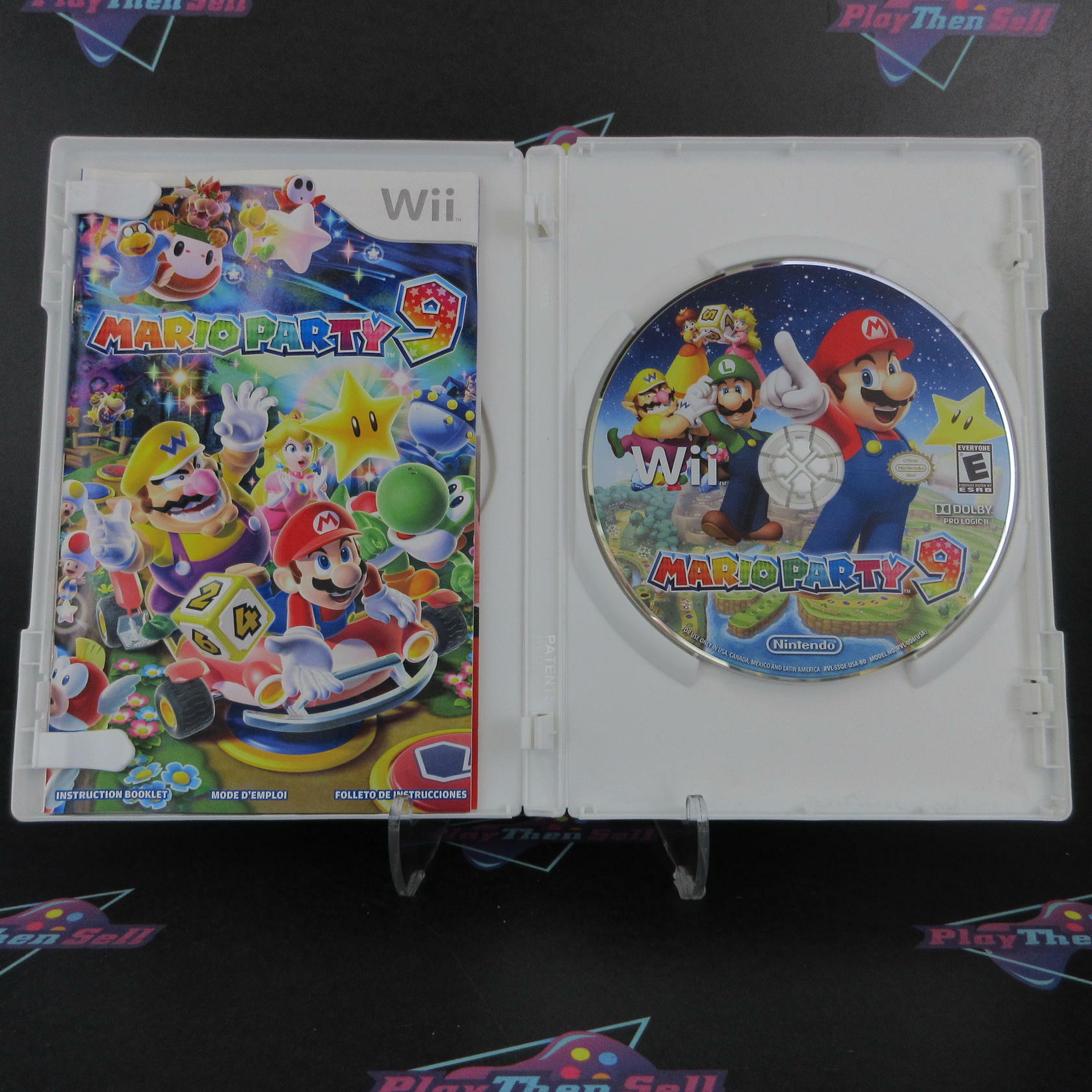 Mario Party 9 Nintendo Wii Complete - Excellent