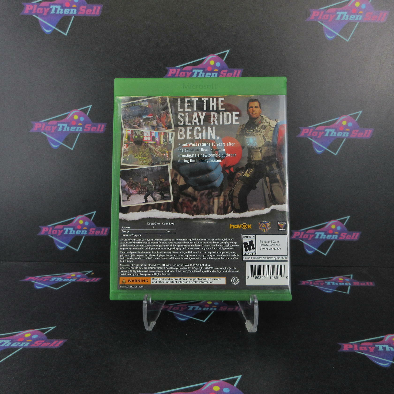 Dead Rising 4 Xbox One AD Complete CIB - Very Good