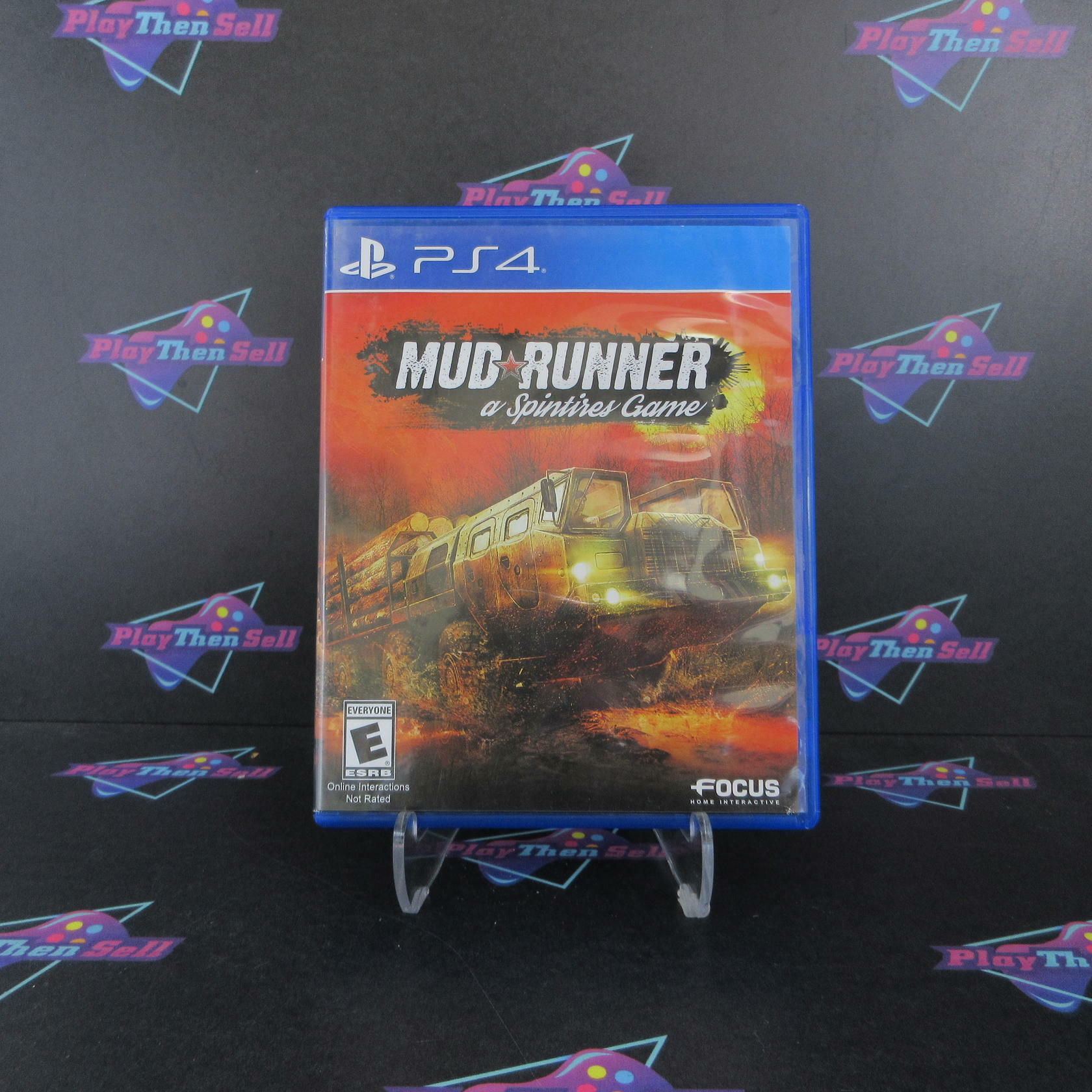 MudRunner PS4 PlayStation 4 AD Complete CIB - Very Good