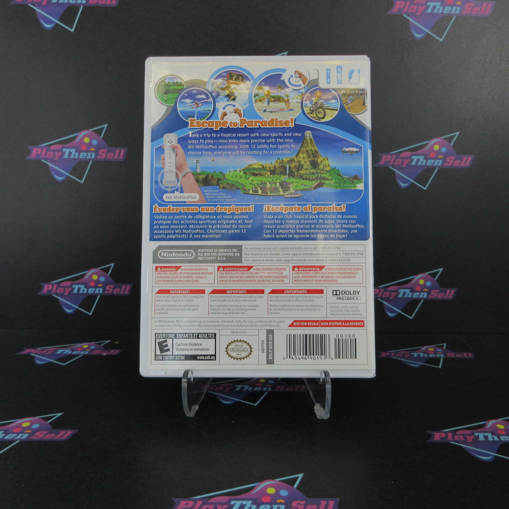 Wii Sports Resort Nintendo Wii Complete - Excellent