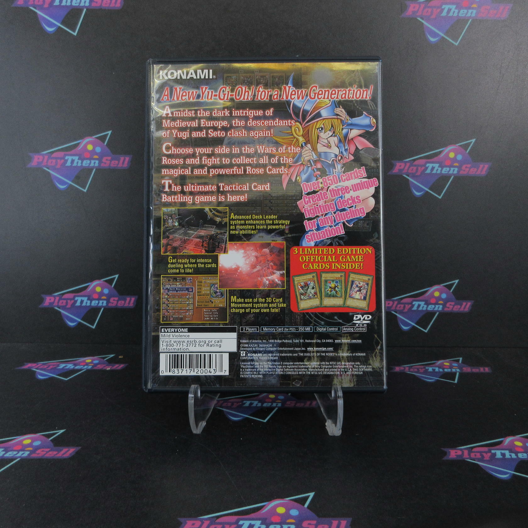 Yu-Gi-Oh! Duelists of the Roses PS2 PlayStation 2 Complete - Refurbished