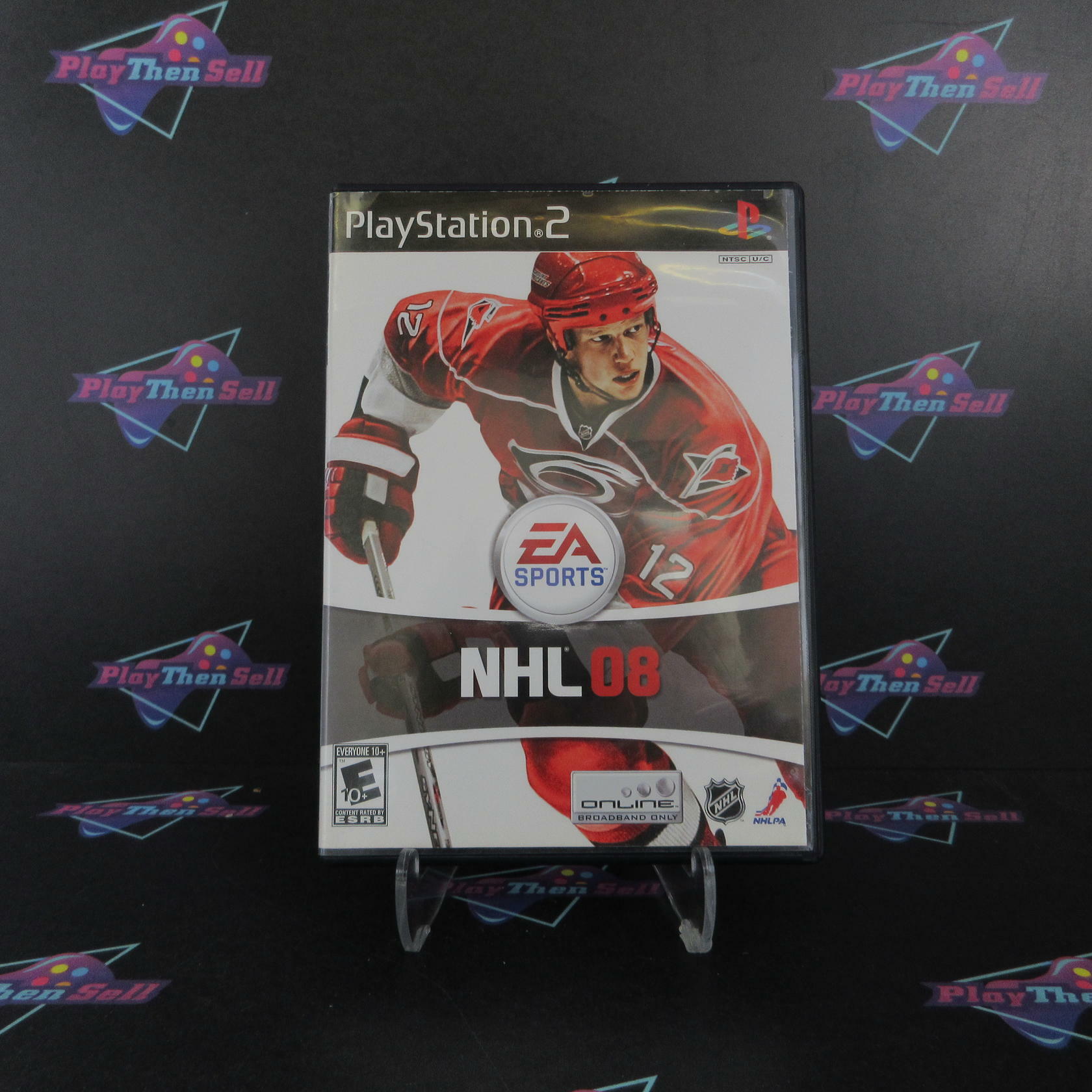 NHL 08 PS2 PlayStation 2 AD Complete CIB - Very Good