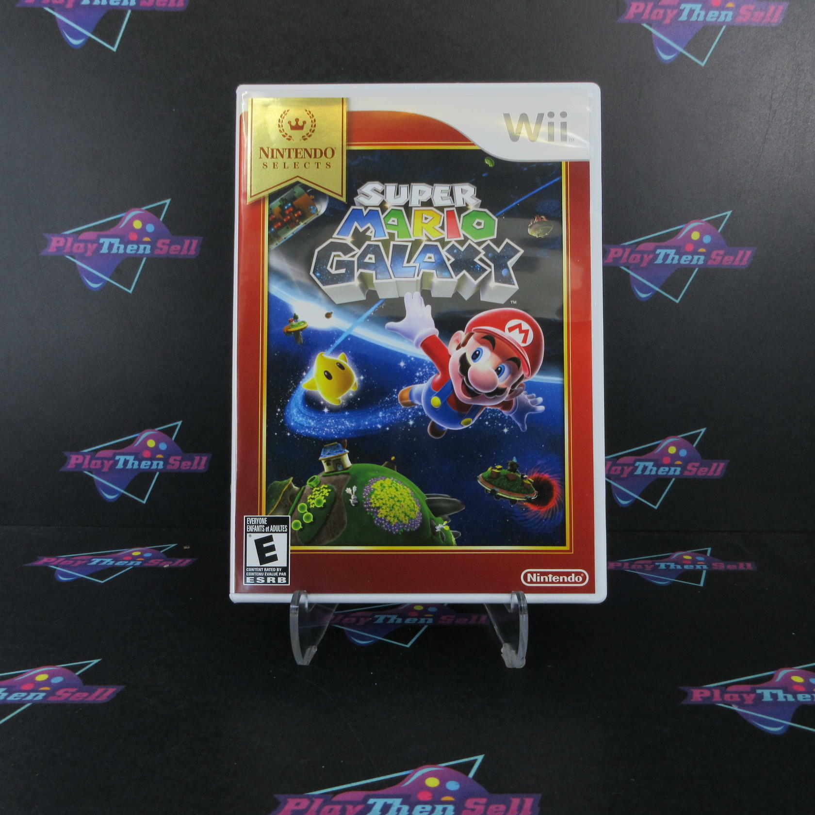 Super Mario Galaxy Nintendo Selects Nintendo Wii Complete - Excellent