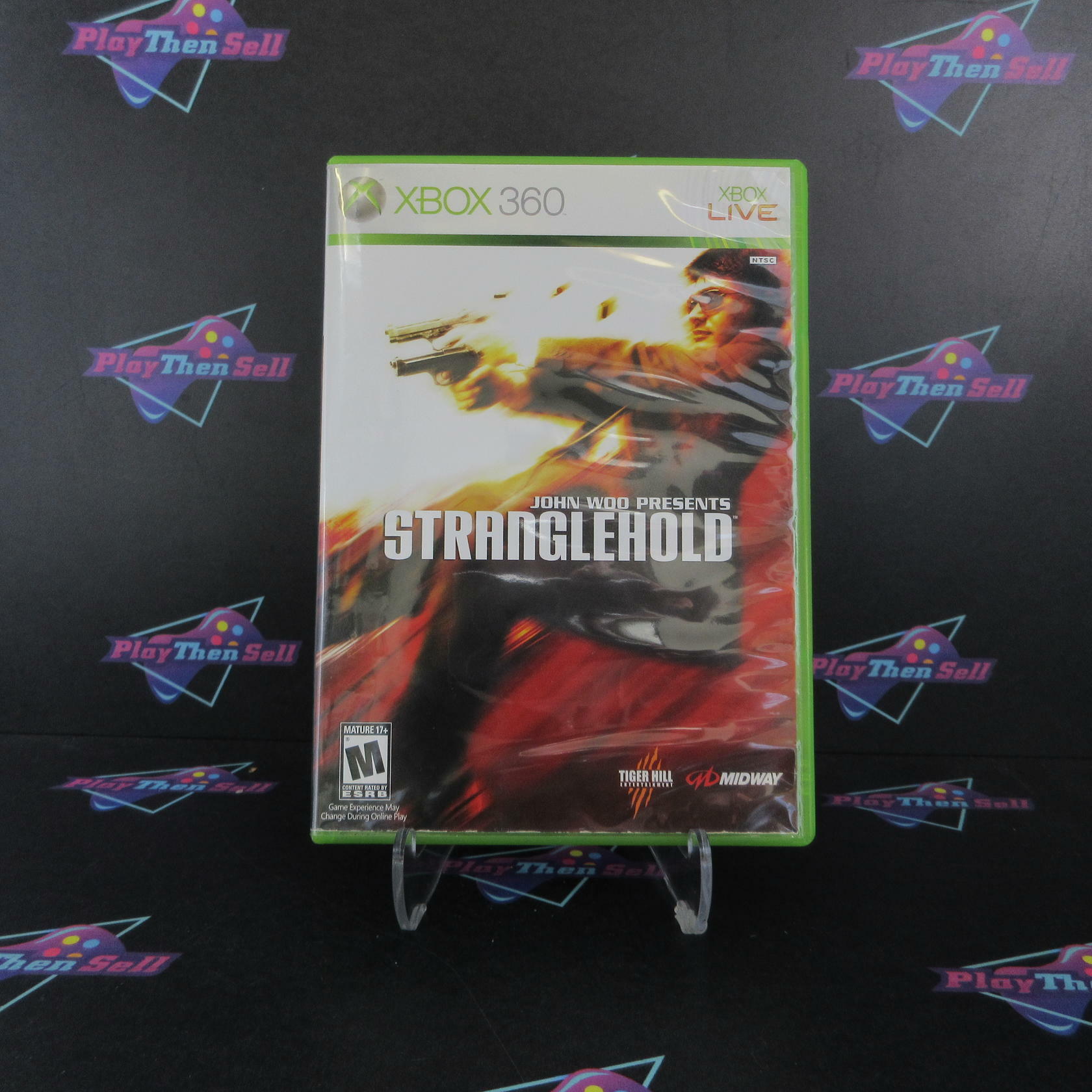 Stranglehold Xbox 360 AD + Bonus Disc Complete CIB - Very Good