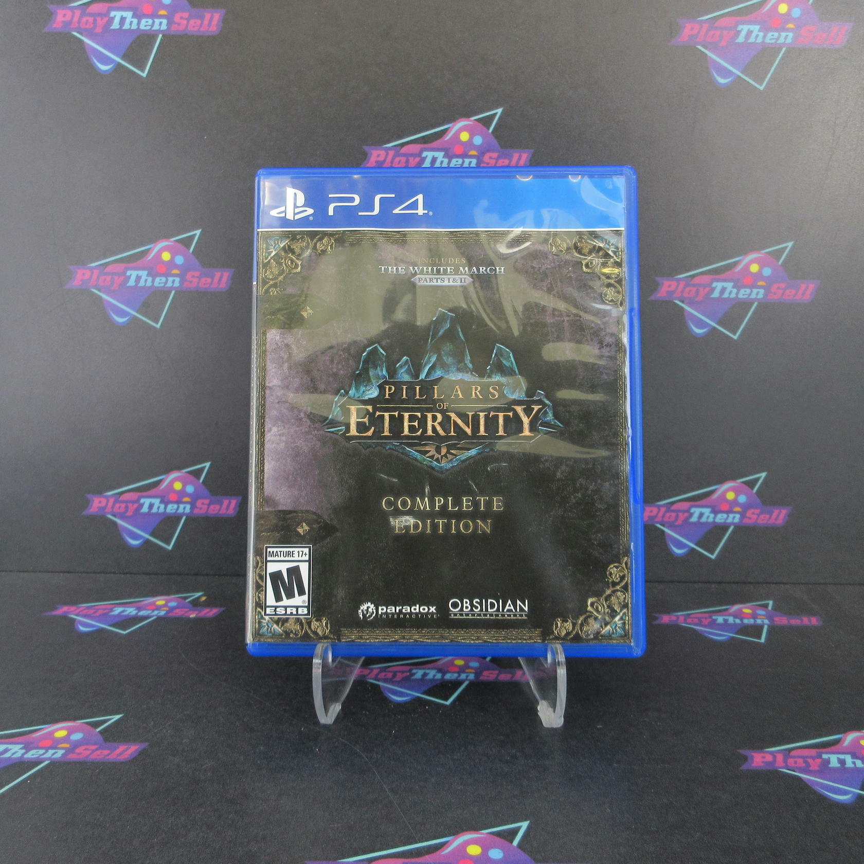 Pillars of Eternity Complete Edition PS4 PlayStation 4 AD Complete CIB - Very Good