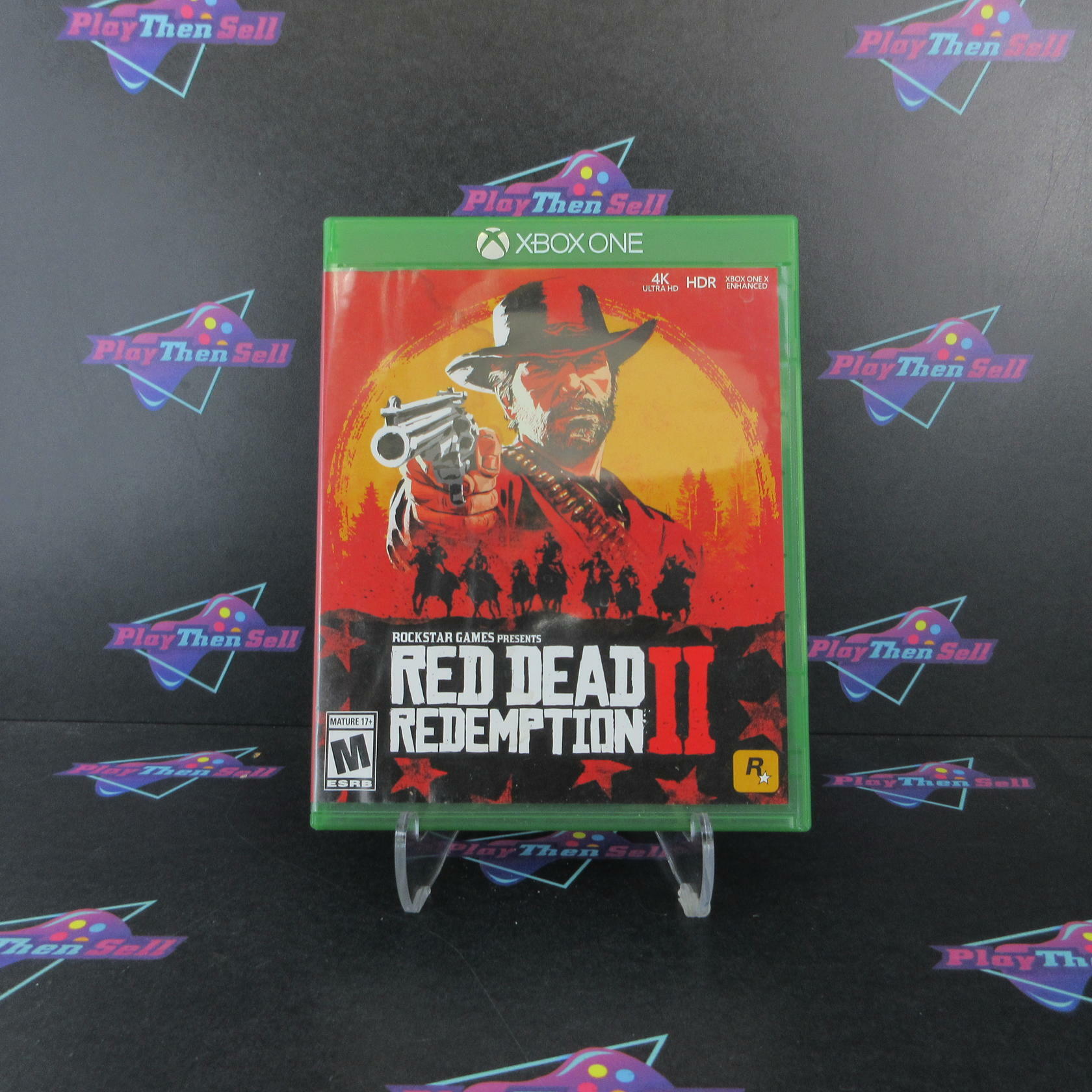 Red Dead Redemption 2 Xbox One AD + Map Complete CIB - Very Good