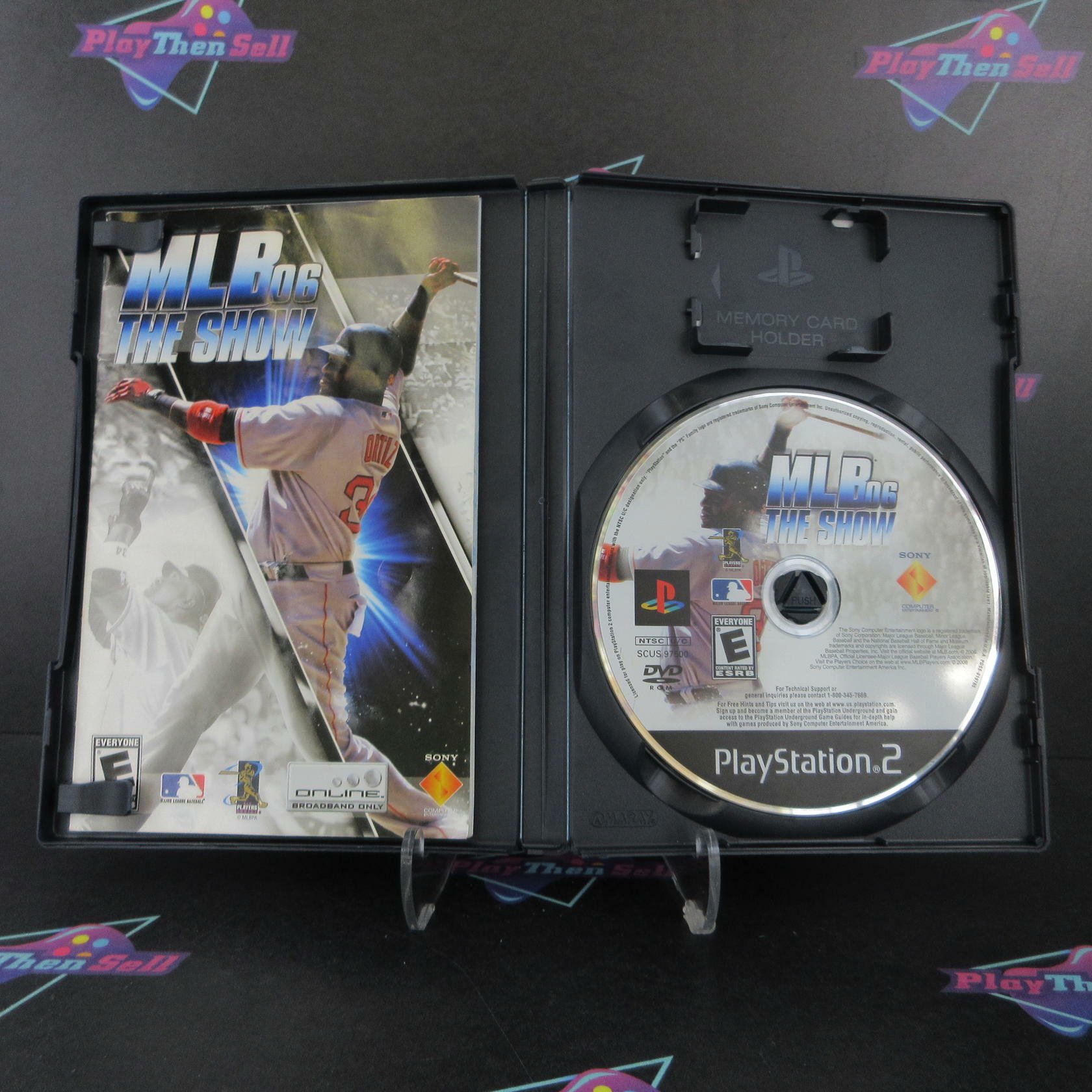 MLB 06 The Show PS2 PlayStation 2 MD Complete CIB - Very Good