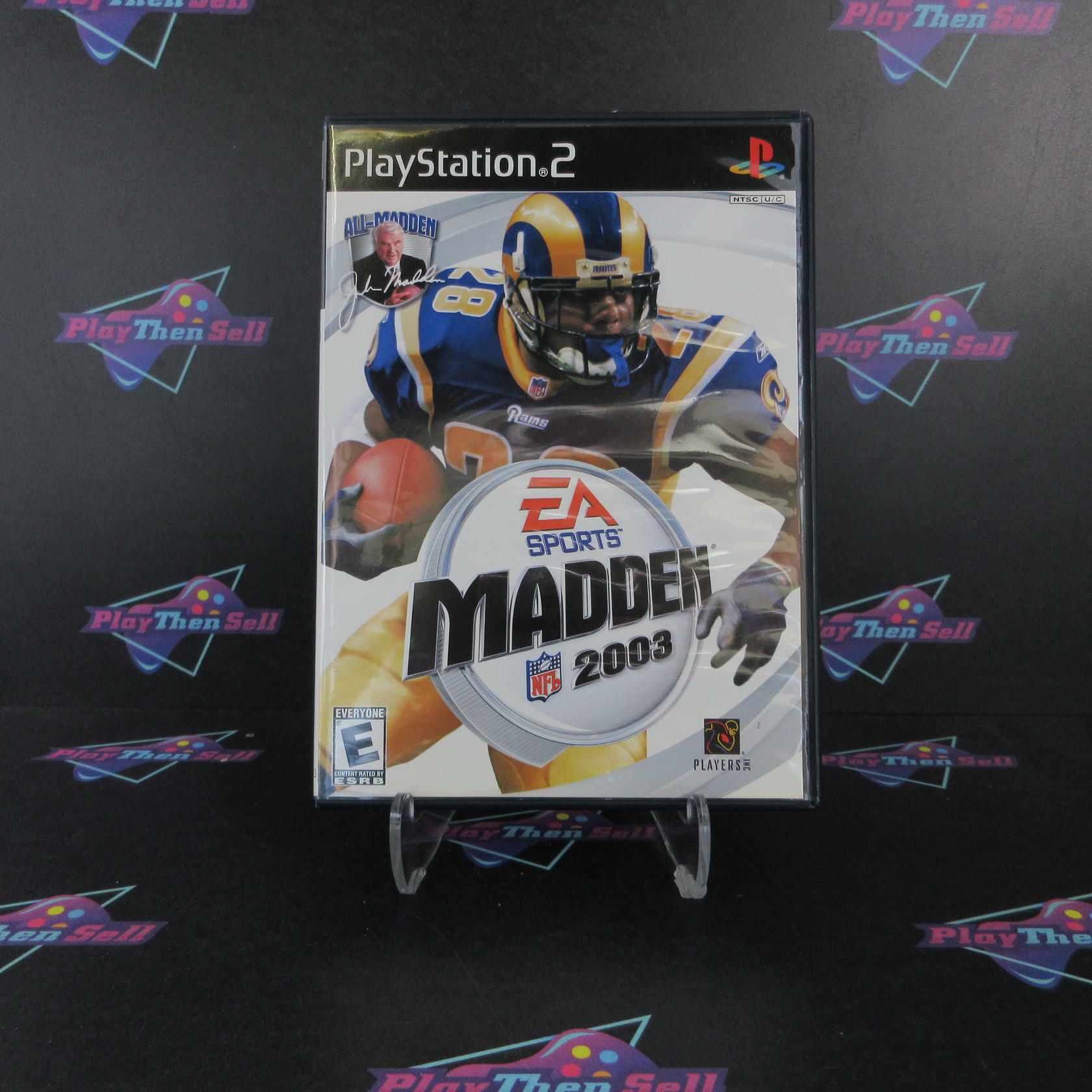 Madden NFL 2003 PS2 PlayStation 2 + Reg Card Complete - Excellent