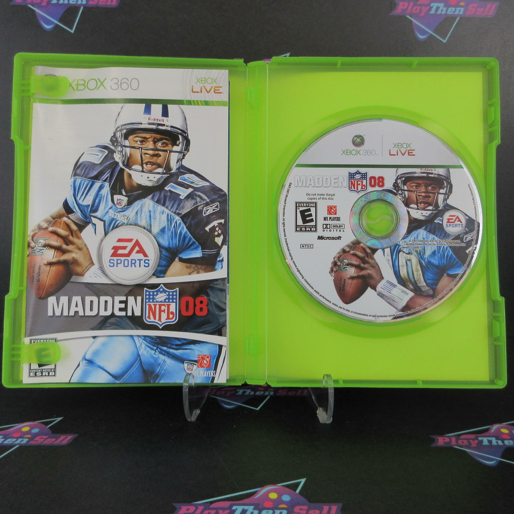 Madden NFL 08 Xbox 360 Complete - Excellent
